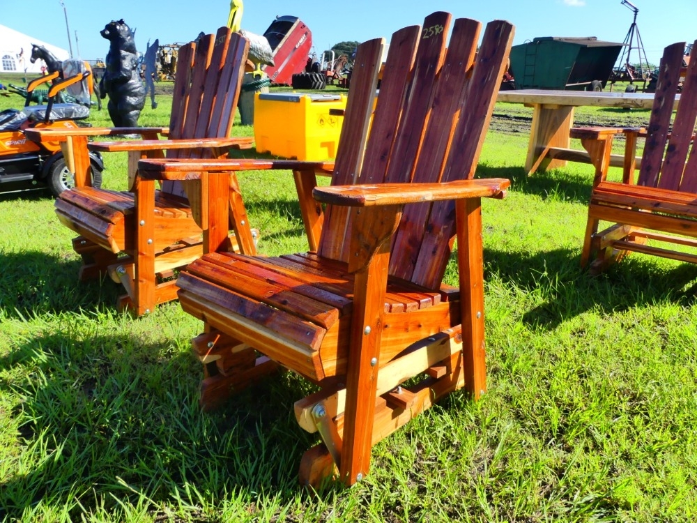 Wood Gliding Chair (A53316)