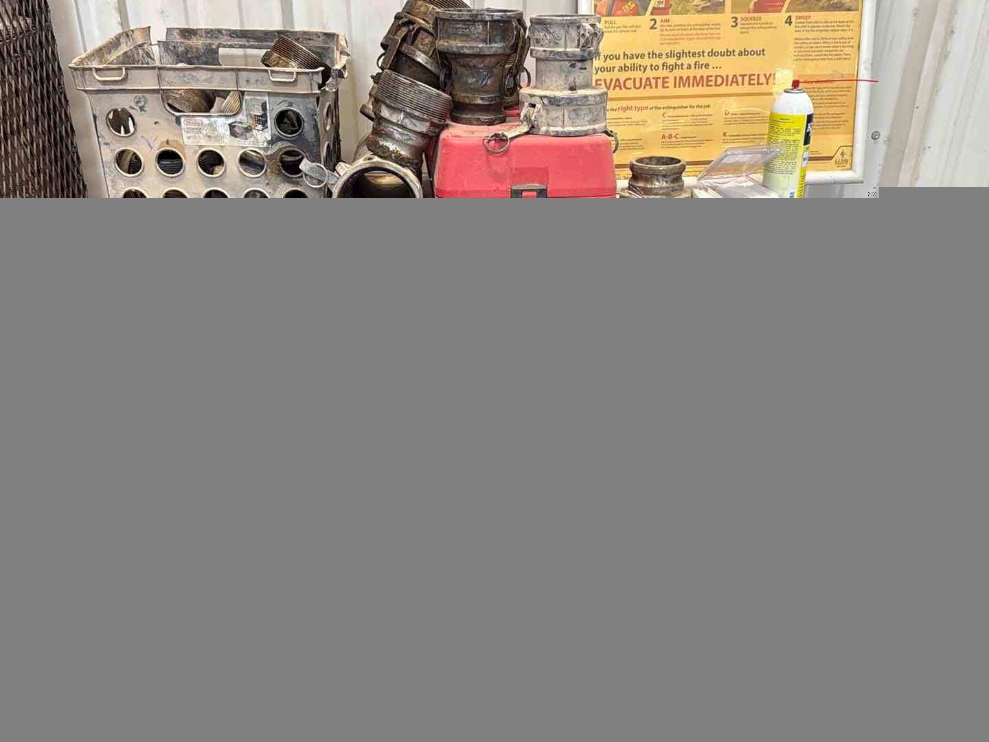 SHOP STAND WITH CONTENTS (A55745)