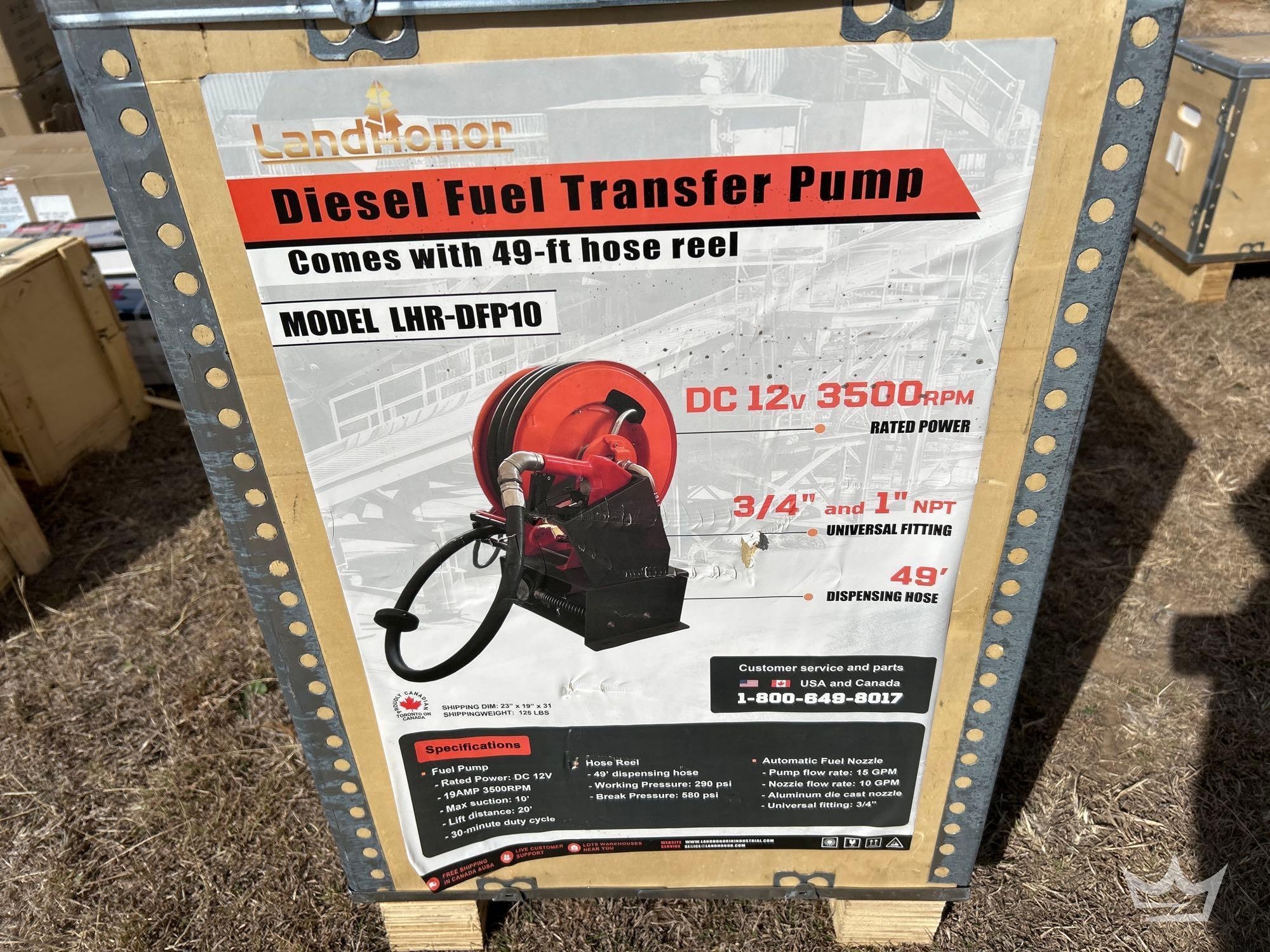 LandHonor LHR-DFP10 Diesel Fuel Transfer Pump (A60352)