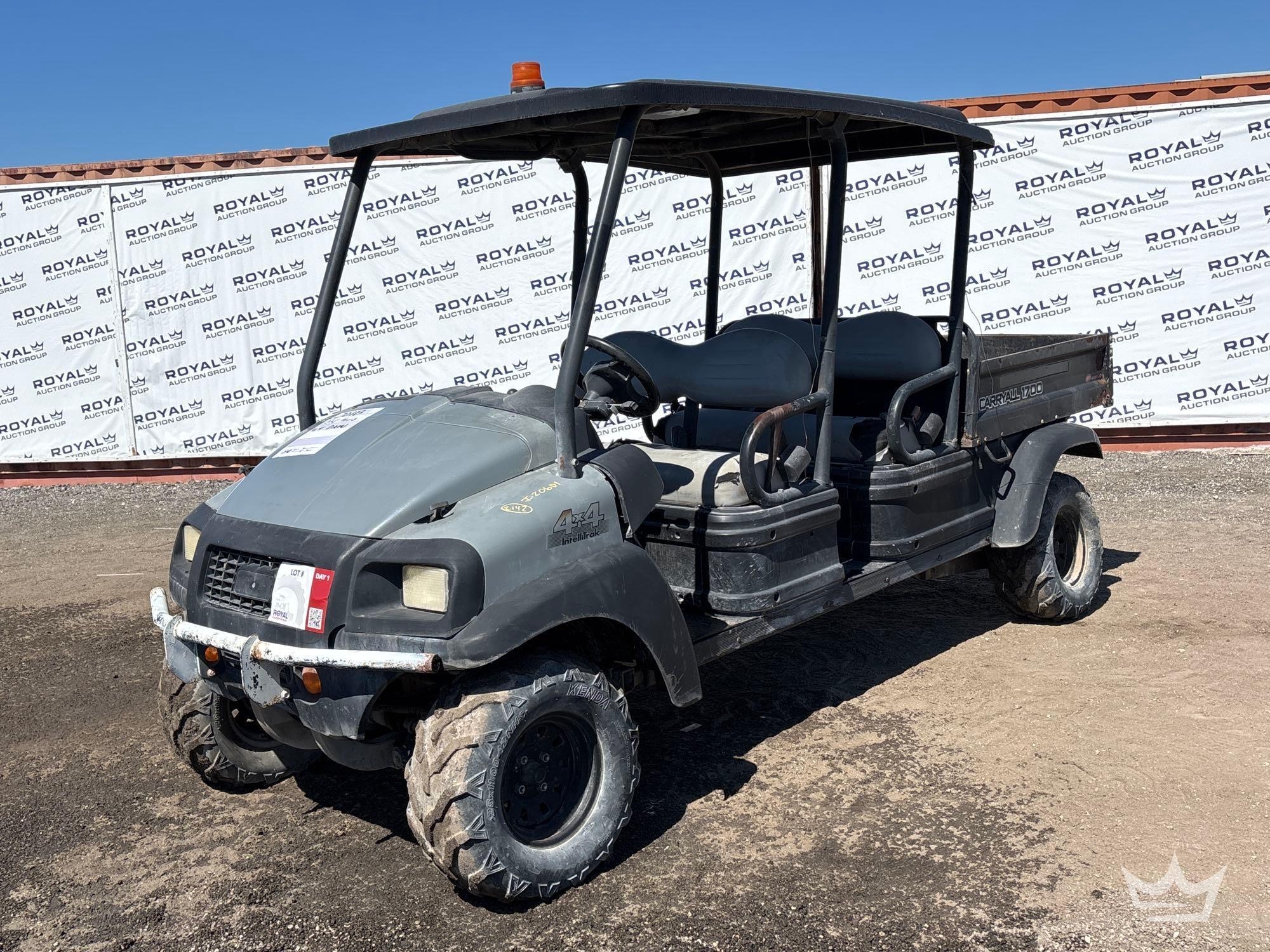 2018 Club Car Carryall 1700 4x4 Diesel Utility Cart (A61572)