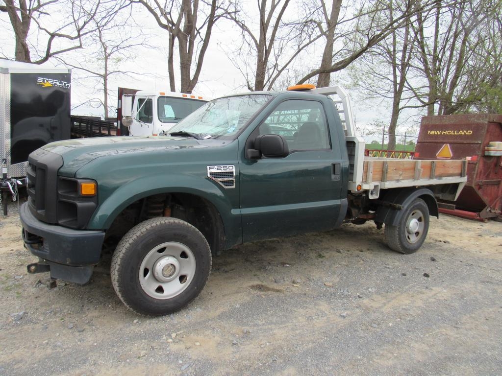 2008 Ford F250 4x4 Pick Up Truck w/ Title (A49251)