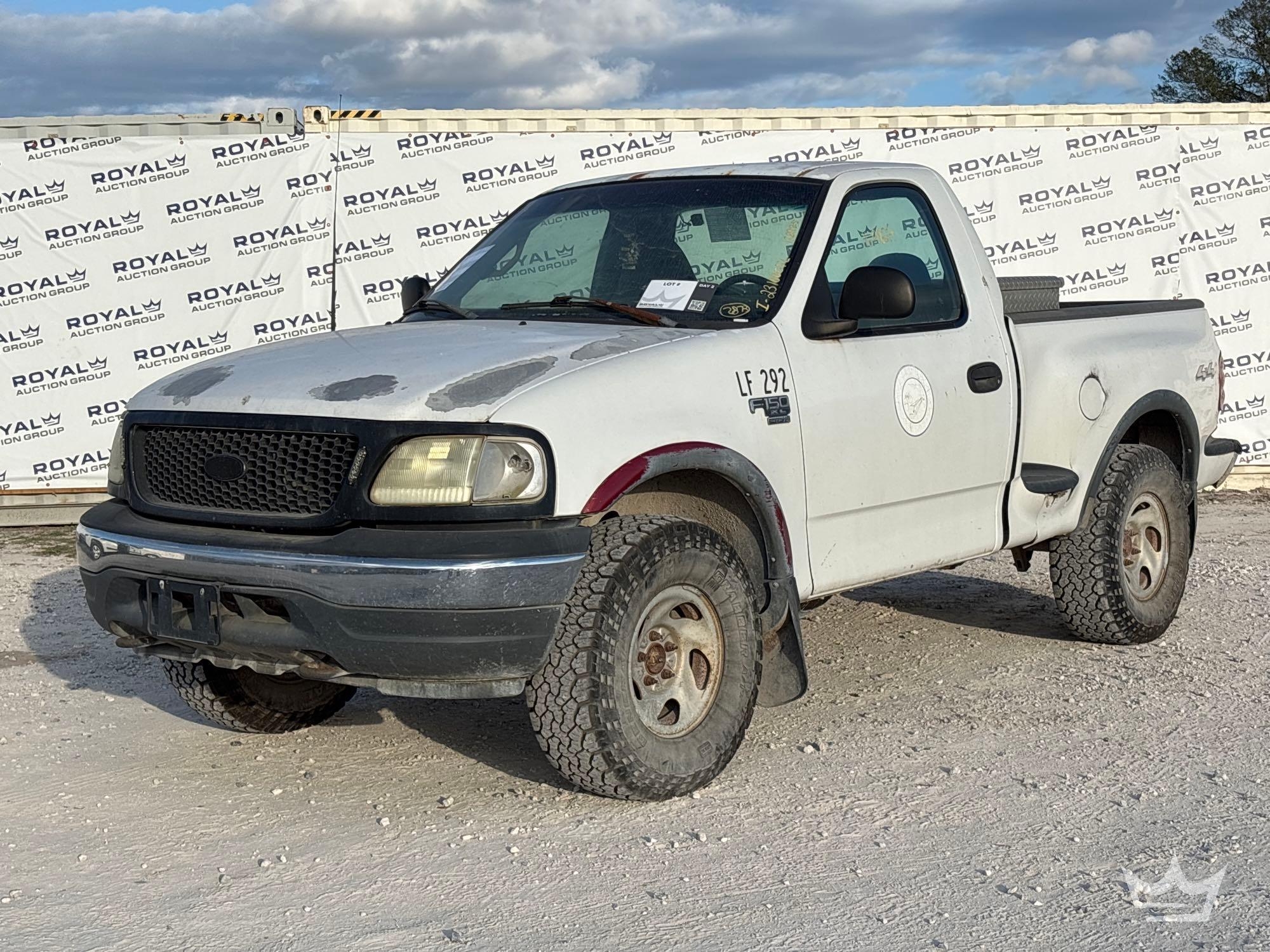 2001 Ford F-150 4x4 Pickup Truck (A61568)