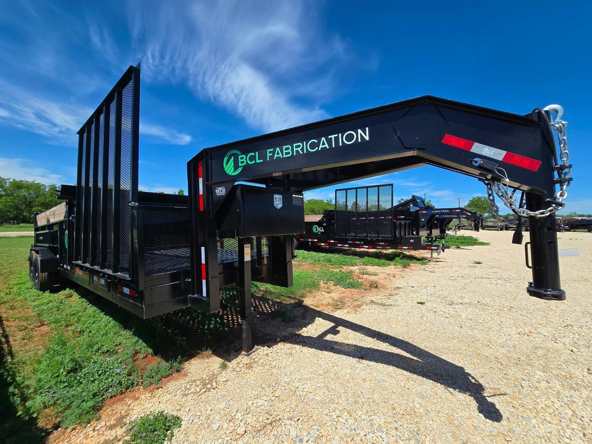 2024 BCL Fabrication Landscape Dump Trailer - Heavy-Duty Utility Trailer for Mulch Debris Hauling (A50397)