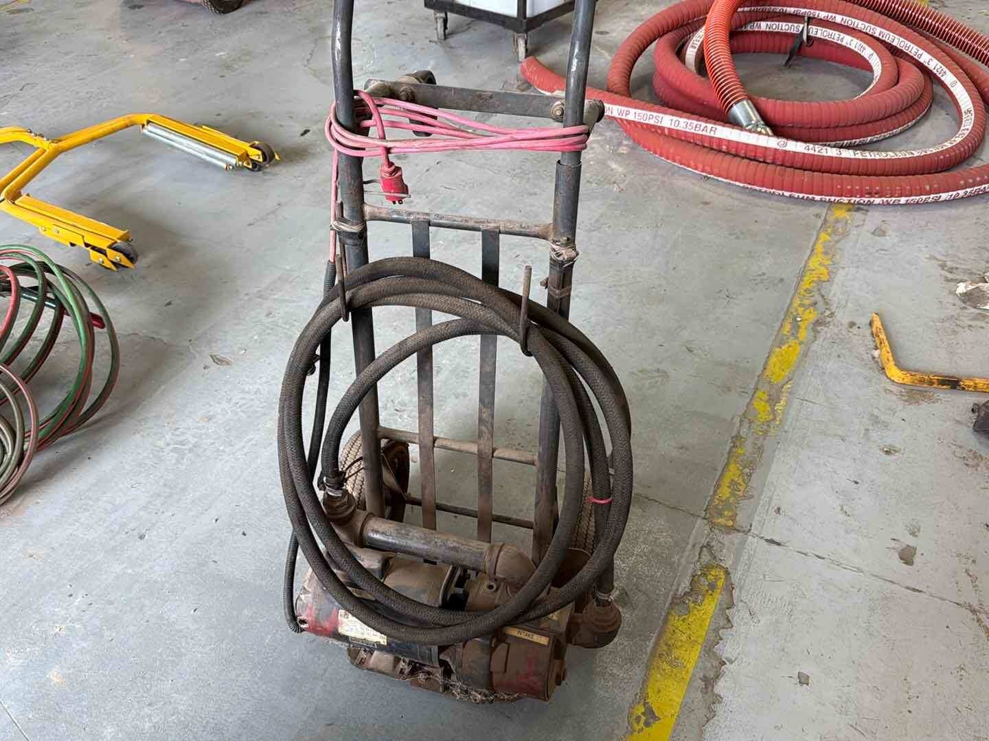 WEB PUMP ON CART (A55745)