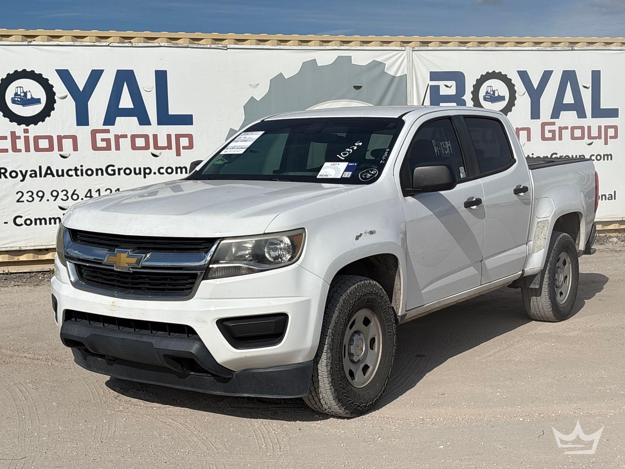 2017 Chevrolet Colorado Crew Cab Pickup Truck (A61568)