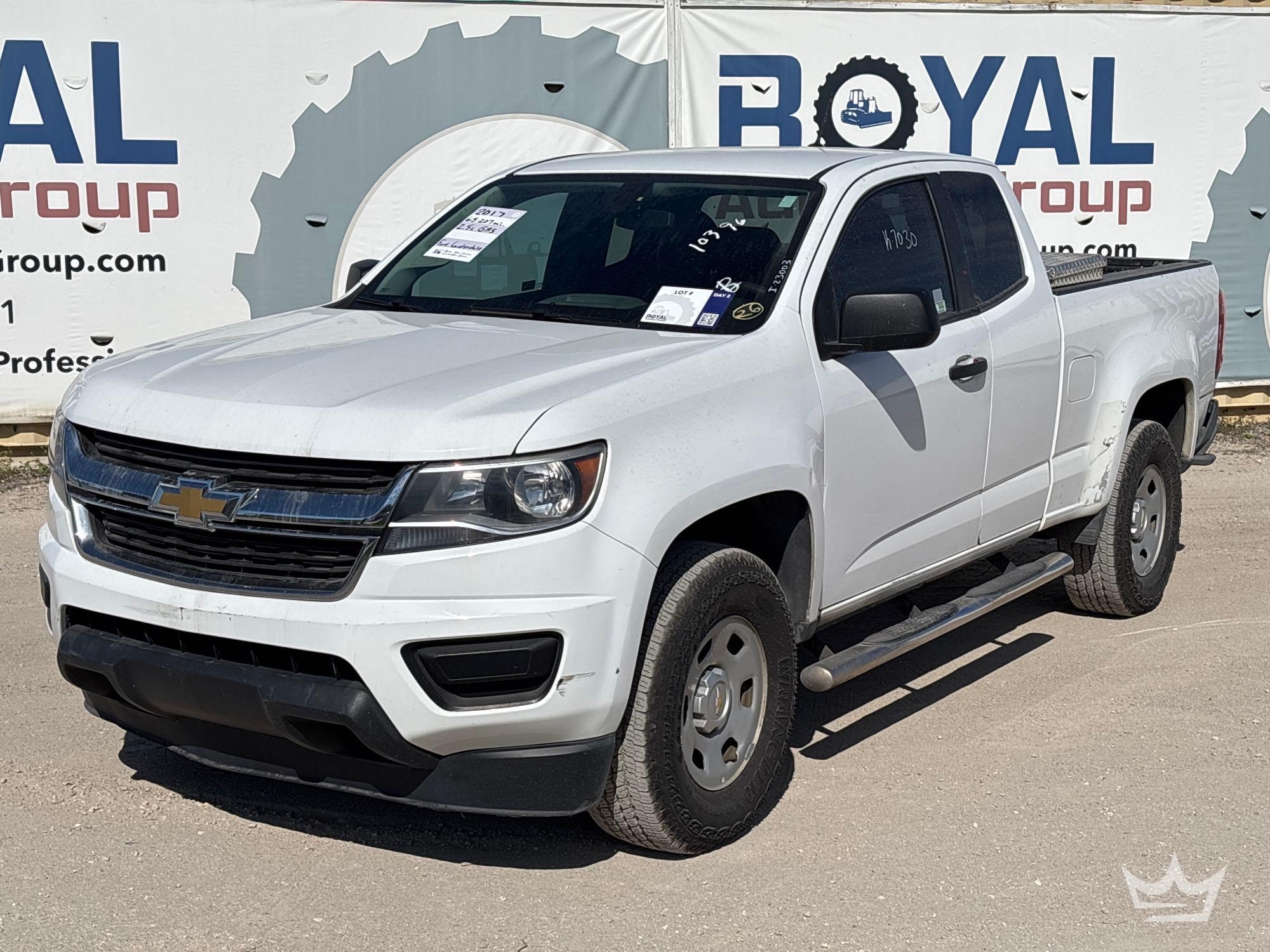 2017 Chevrolet Colorado Ext. Cab Pickup Truck (A61568)