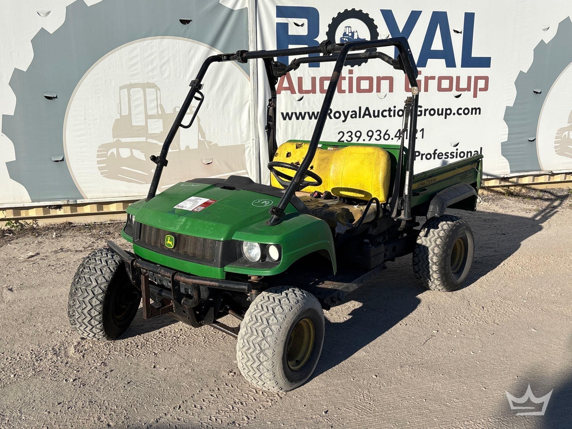 2016 John Deere HPX Gator 4x4 Gas Utility Cart (A61567)