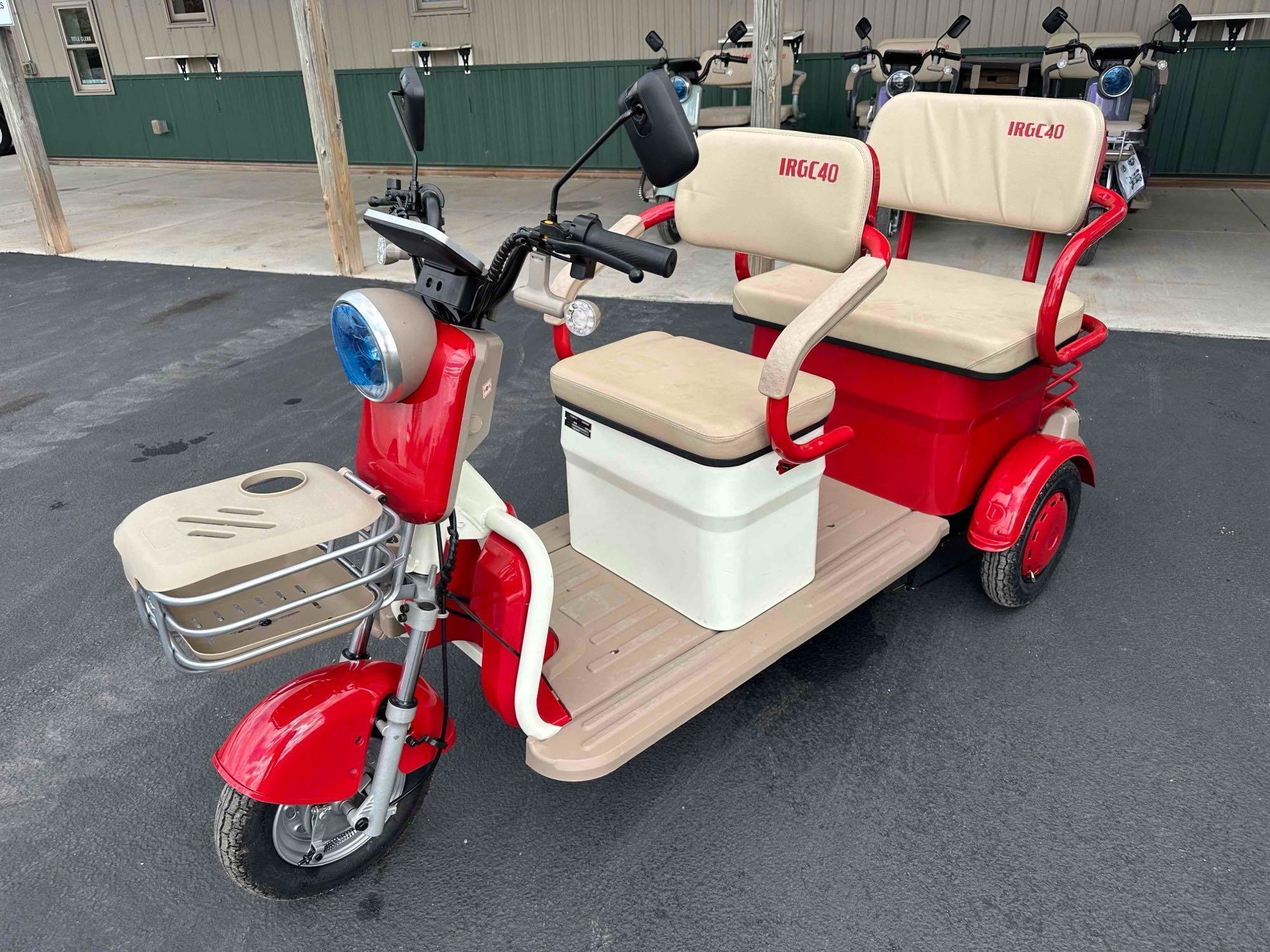 UNUSED IRGC40 Battery Powered Mini Golf Cart (A55272)