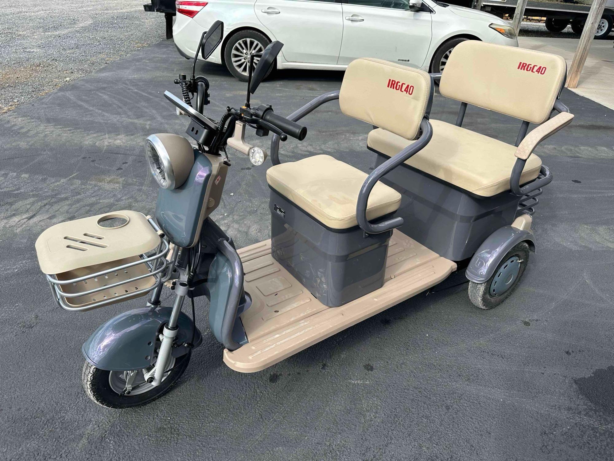 UNUSED IRGC40 Battery Powered Mini Golf Cart (A55272)