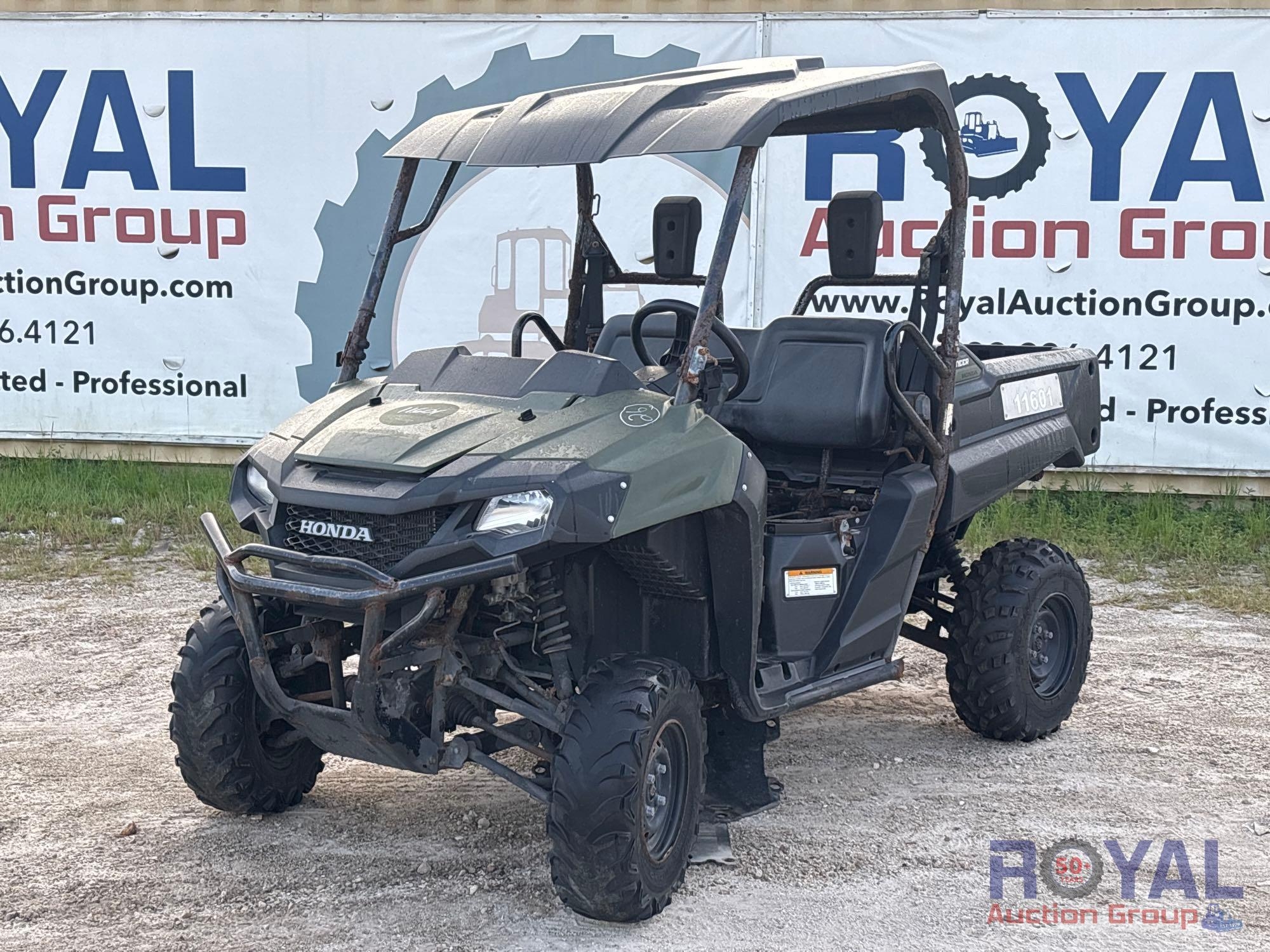 Honda Pioneer SXS700 4X4 Utility Cart (A55787)