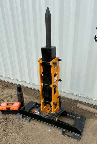Heavy Duty Skid Steer Breaker (New/Unused)(Est. Retail Value $4,800). (A59225)