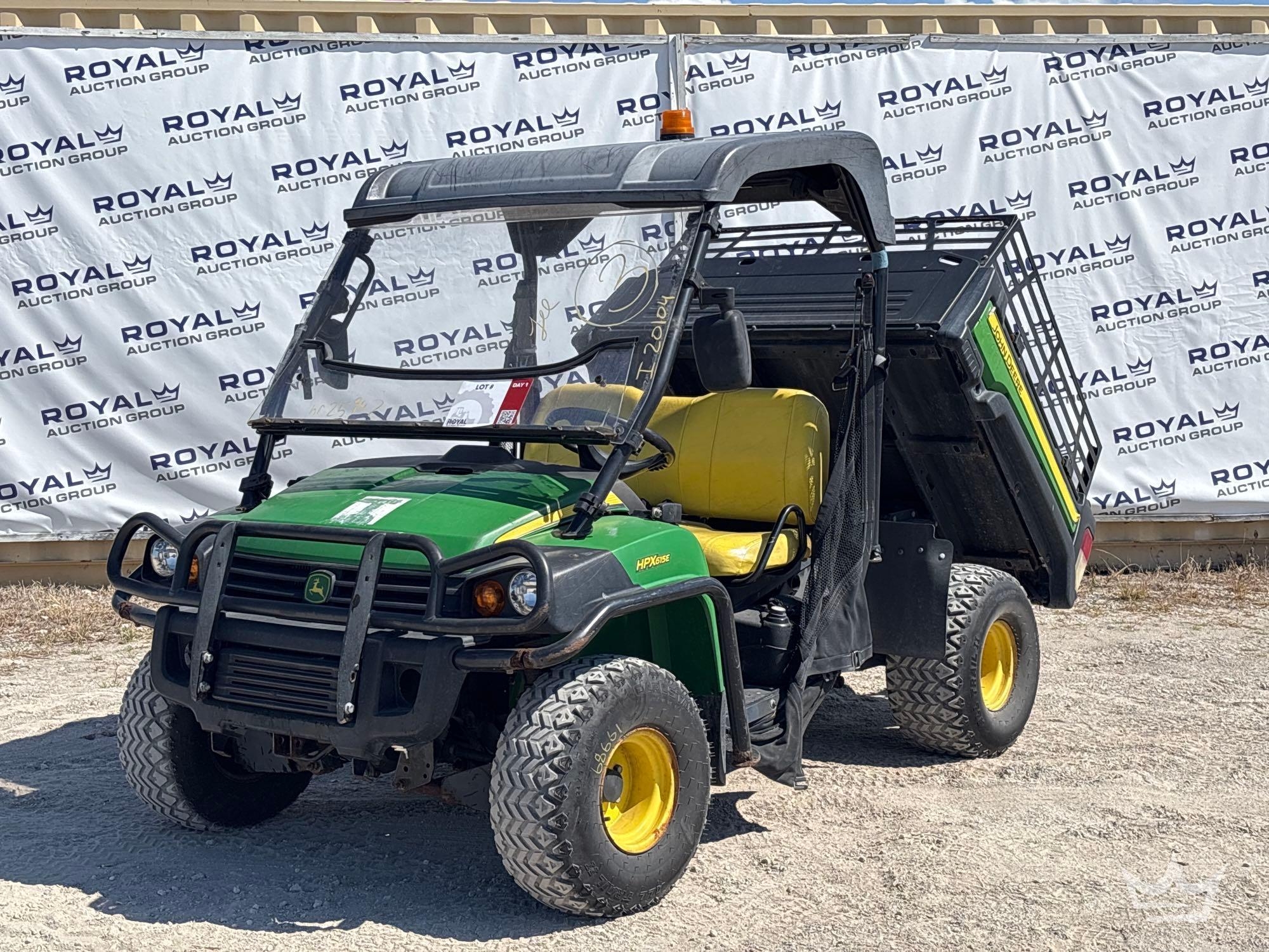 2020 John Deere HPX615E Gator 4x4 Diesel Utility Cart (A61572)