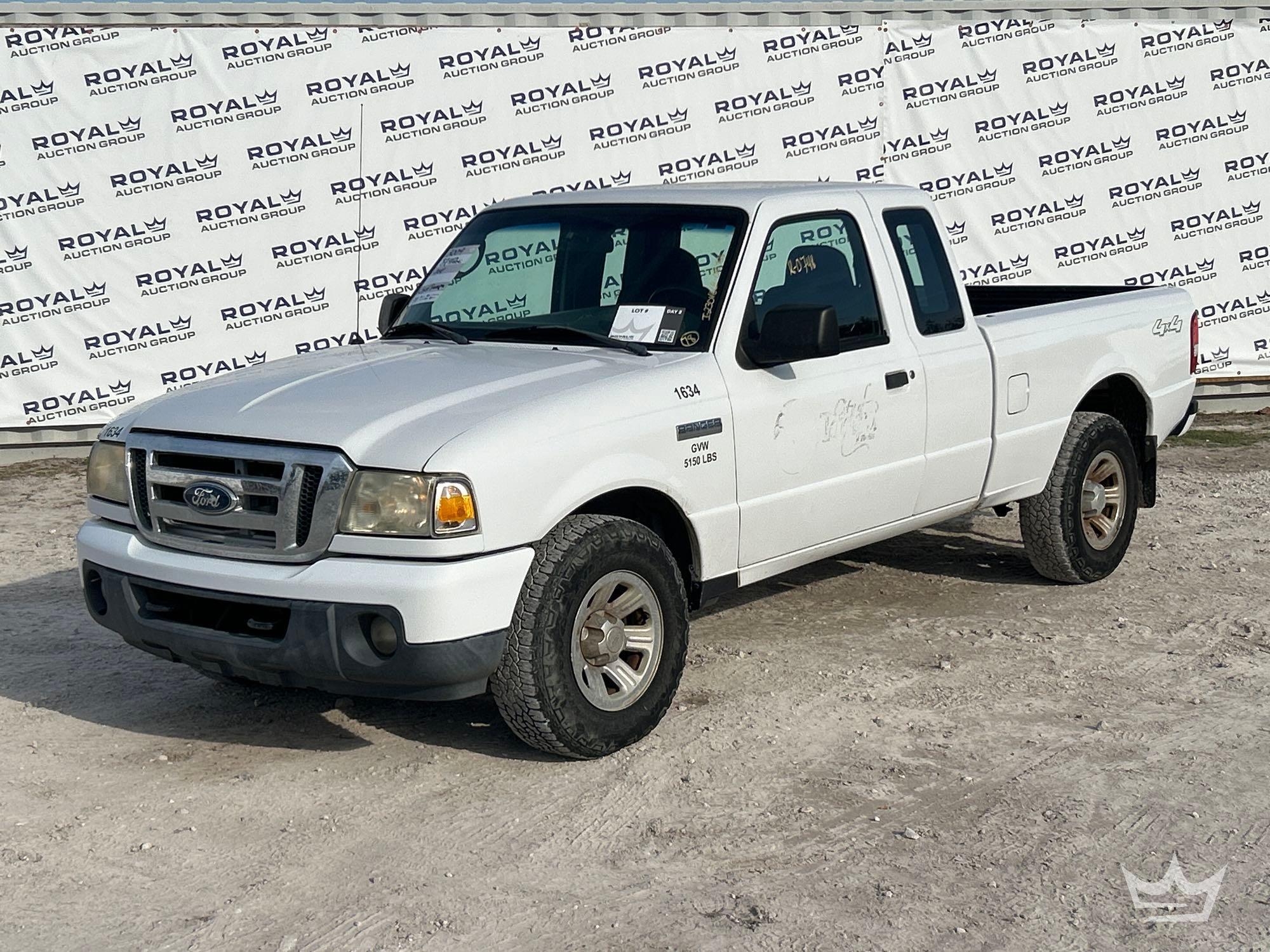 2009 Ford Ranger 4x4 Ext. Cab Pickup Truck (A59230)