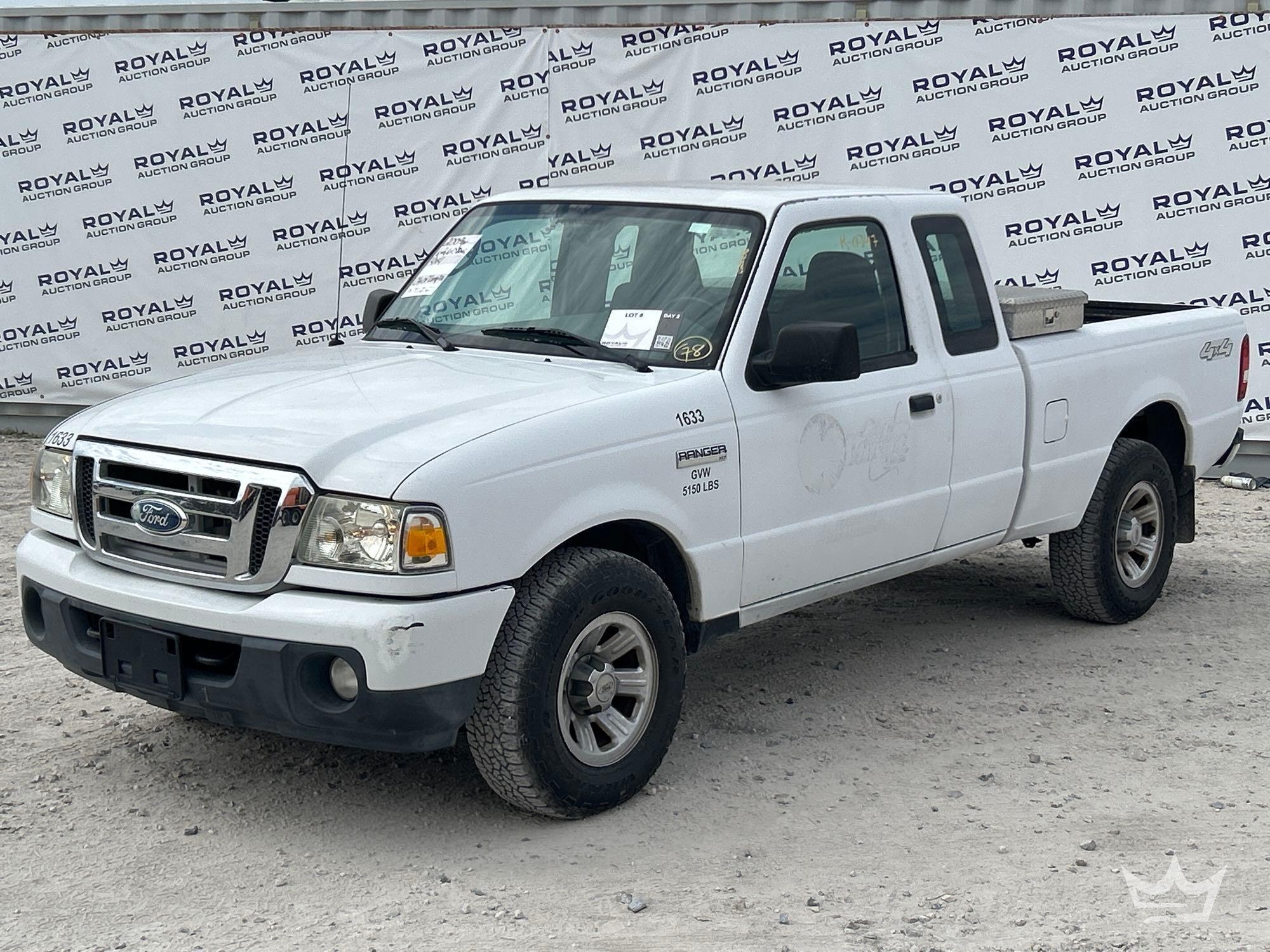 2009 Ford Ranger XLT 4x4 Ext. Cab Pickup Truck (A61573)