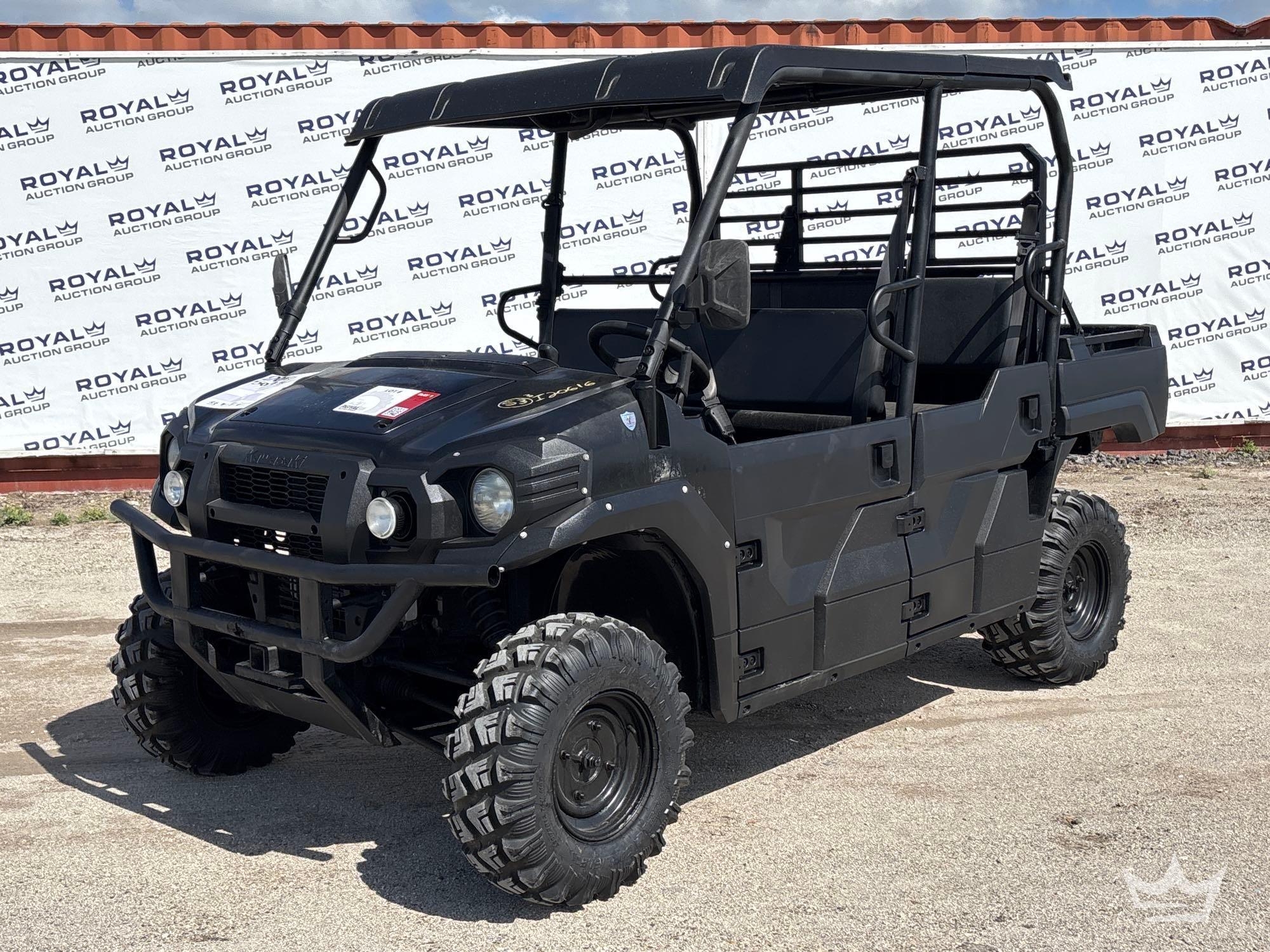 2015 Kawasaki Mule 4x4 Utility Cart (A61572)