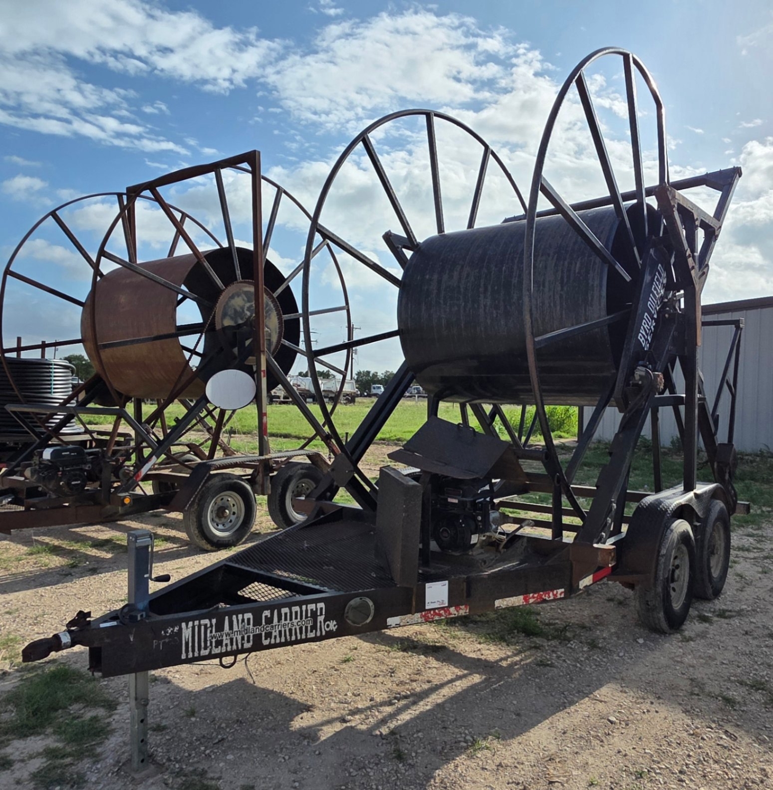 18FT MIDLAND CARRIER SPOOL TRAILER (A48992)