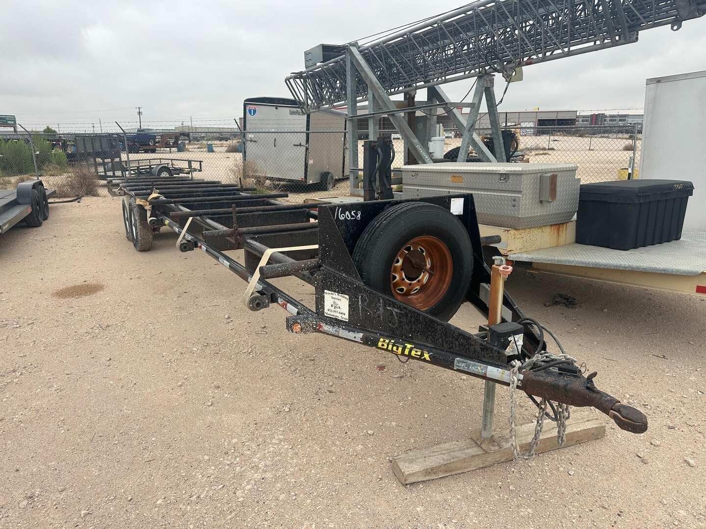 2012 BIG TEX PIPE TRAILER (A58214)