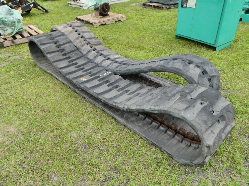(2) Rubber Mini Excavator Tracks (A57149)