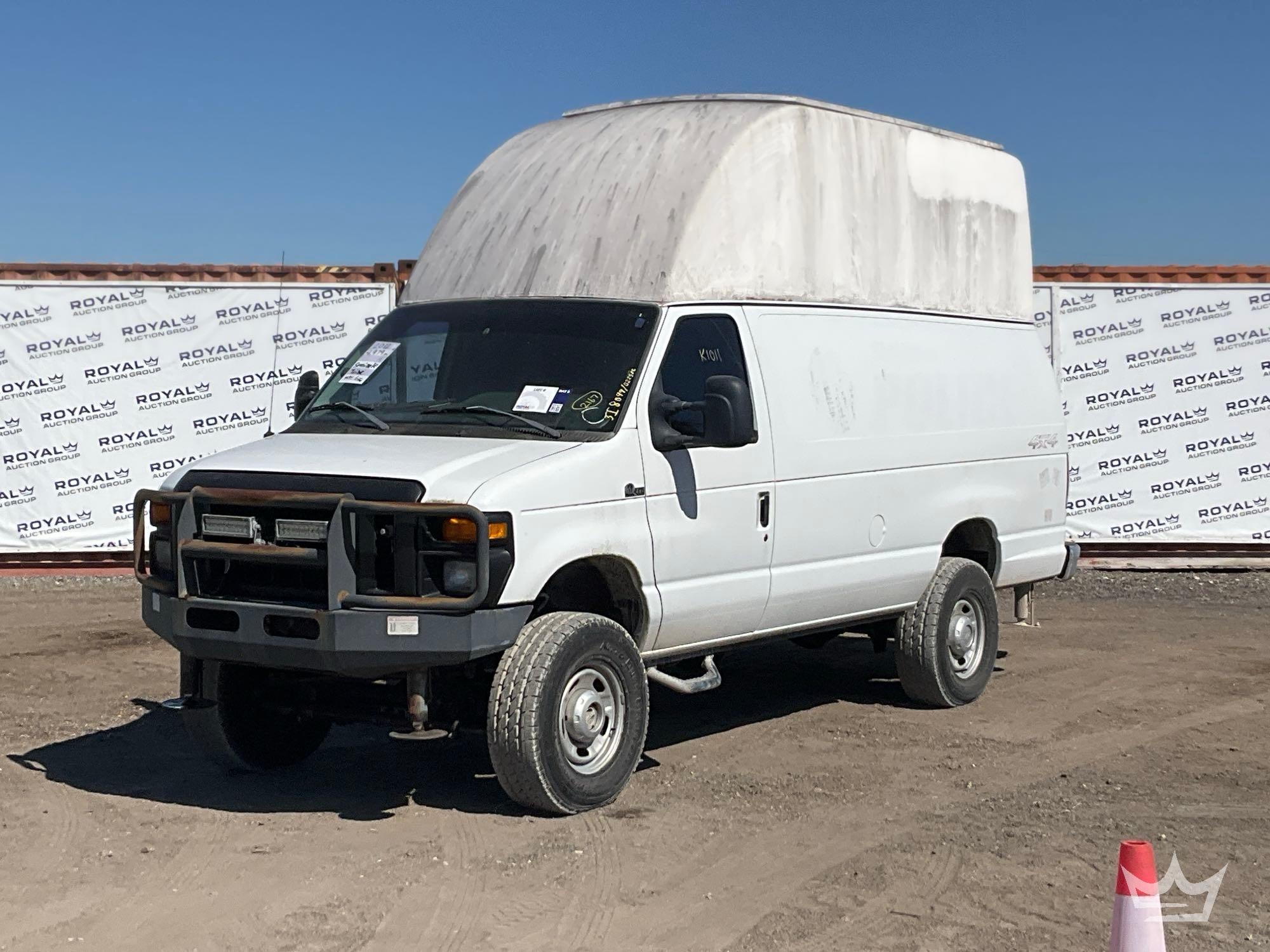 2012 Ford E-350 4x4 Terra-Hawk Mobile Surveillance Van (A61573)