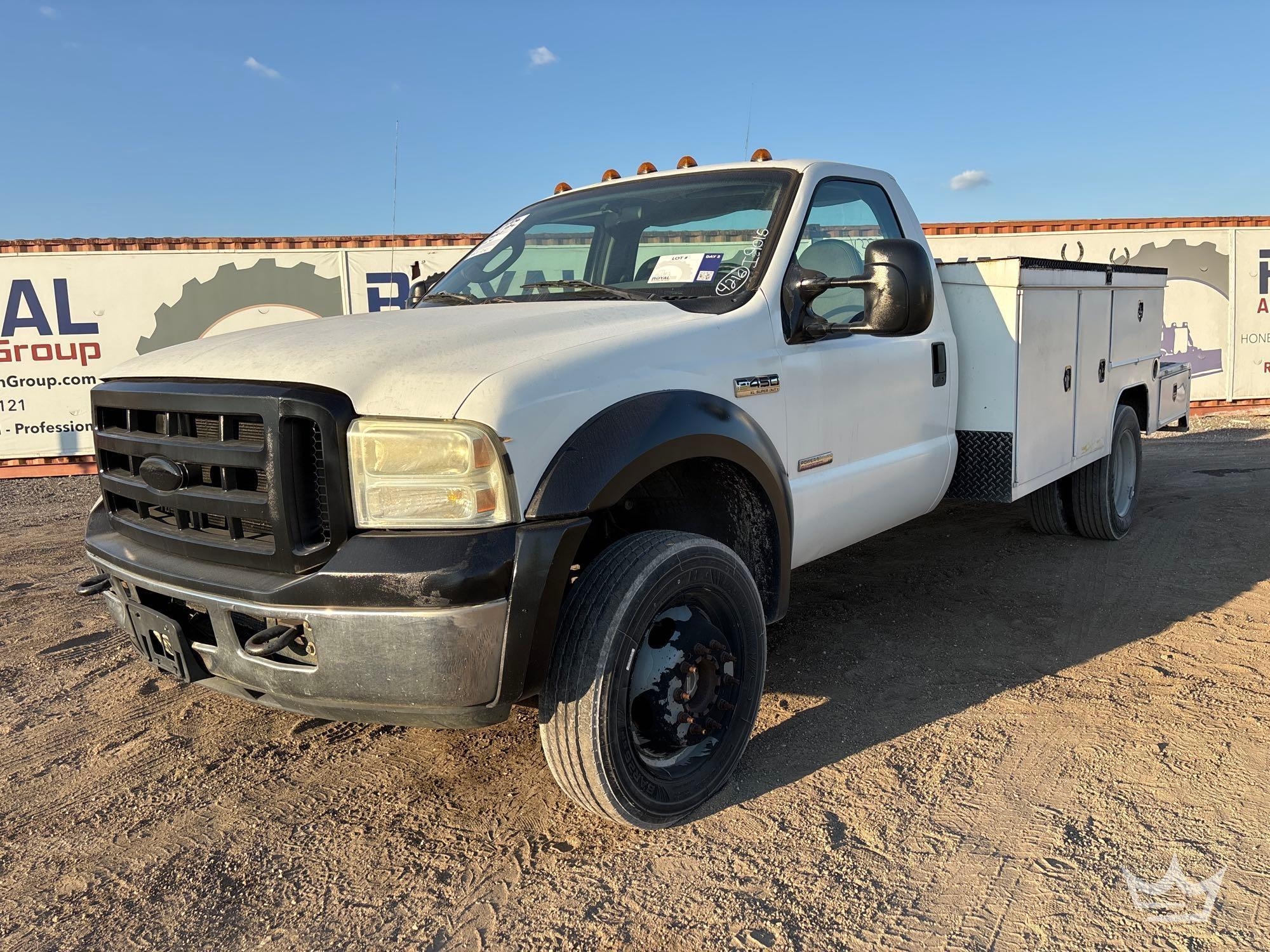 2006 Ford F-450 4x4 Service Truck (A56858)