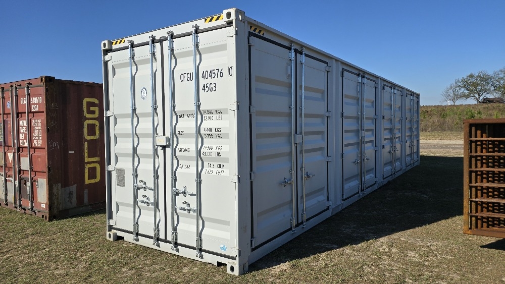 40' High Cube Multi-Door Shipping Container (A56469)