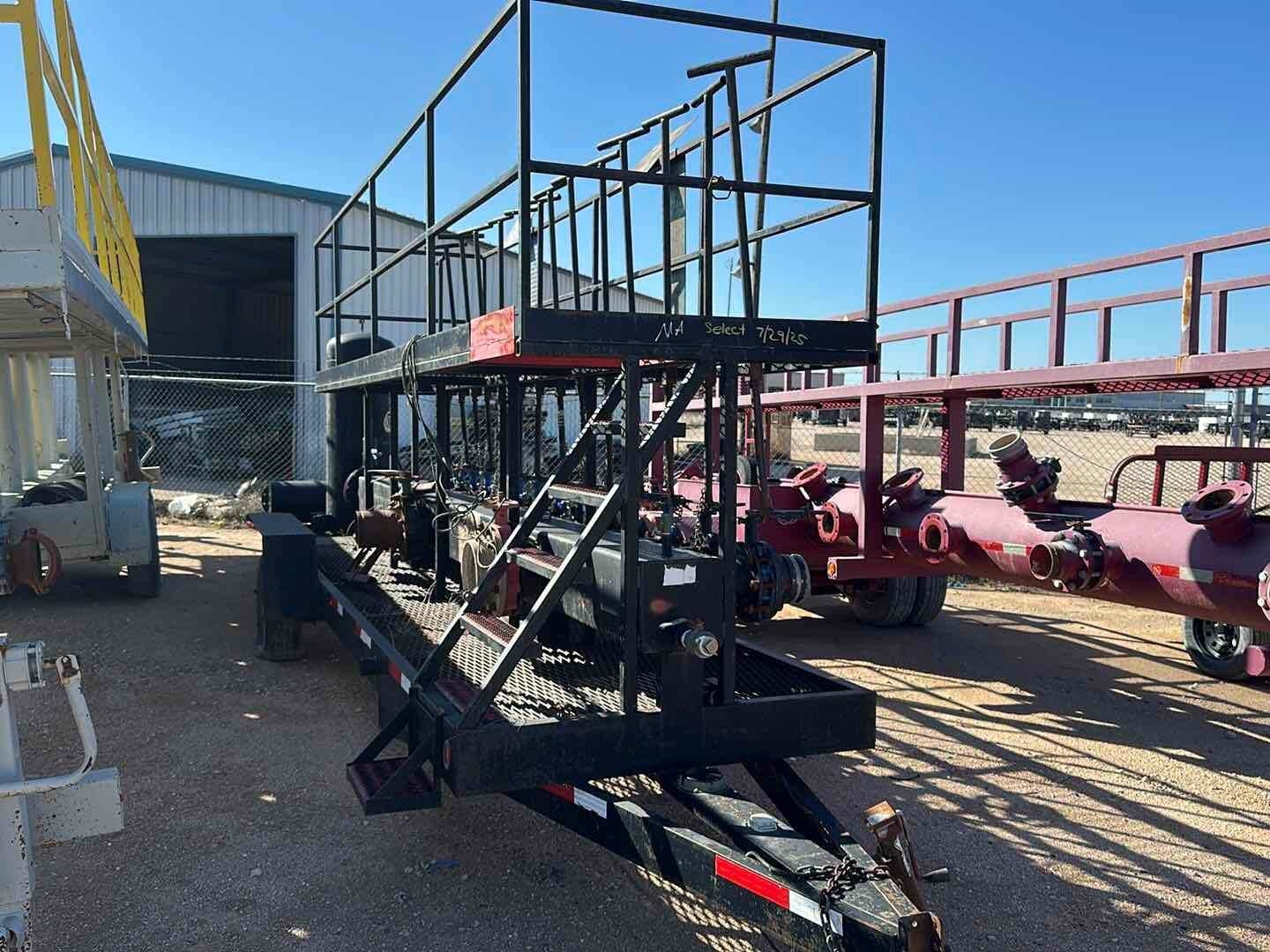 SHOP MADE  MANIFOLD TRAILER (A50854)