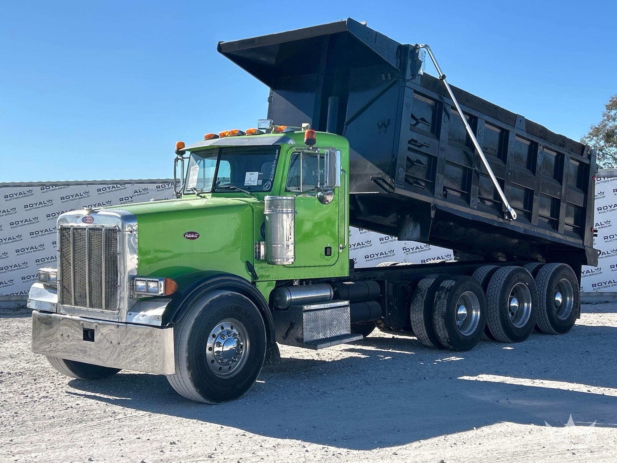 2004 Peterbilt 357 Tri-Axle Dump Truck (A61568)