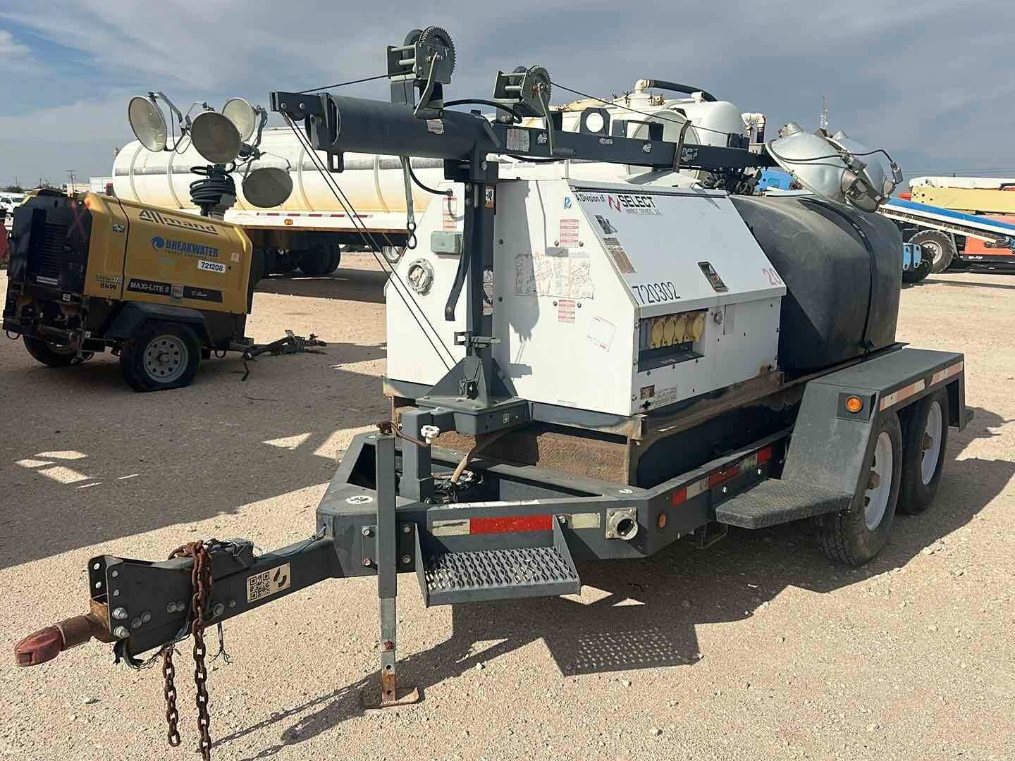 2011 MULTIQUIP LIGHT PLANT/ FUEL TANK TRAILER (A58216)