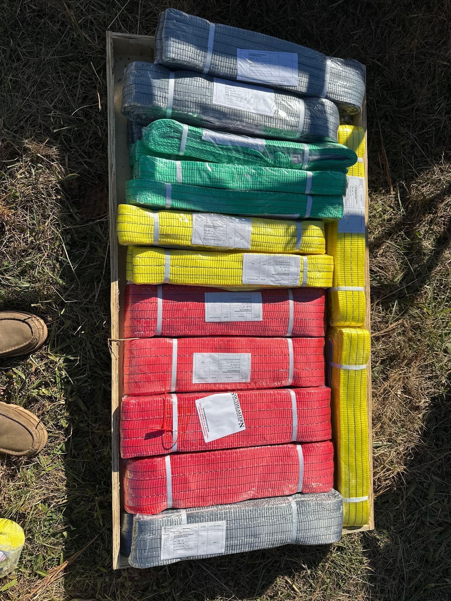 (22) Assorted Webbing Slings (A57453)