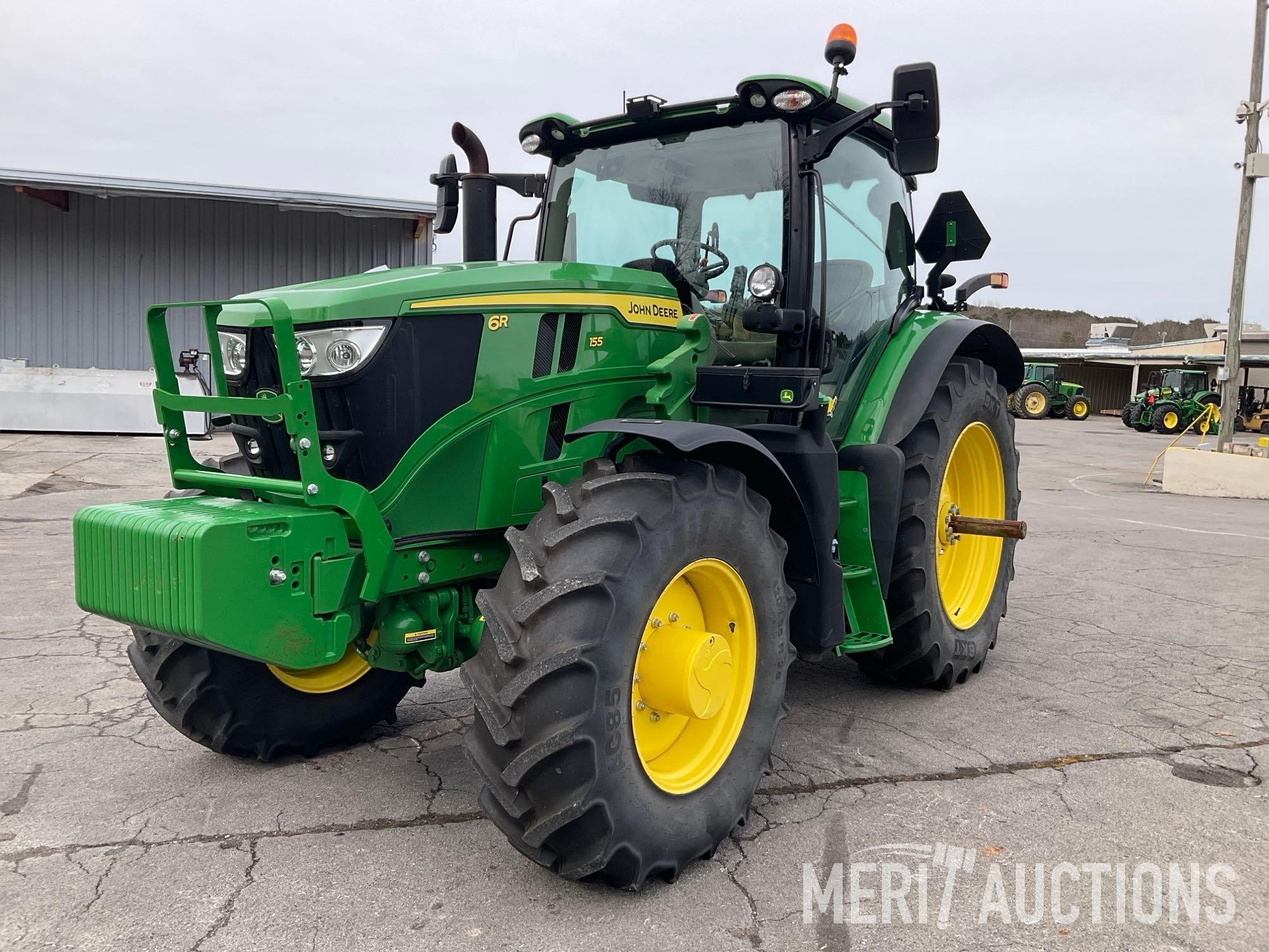 2024 John Deere 6R 155 MFWD Tractor (A63109)