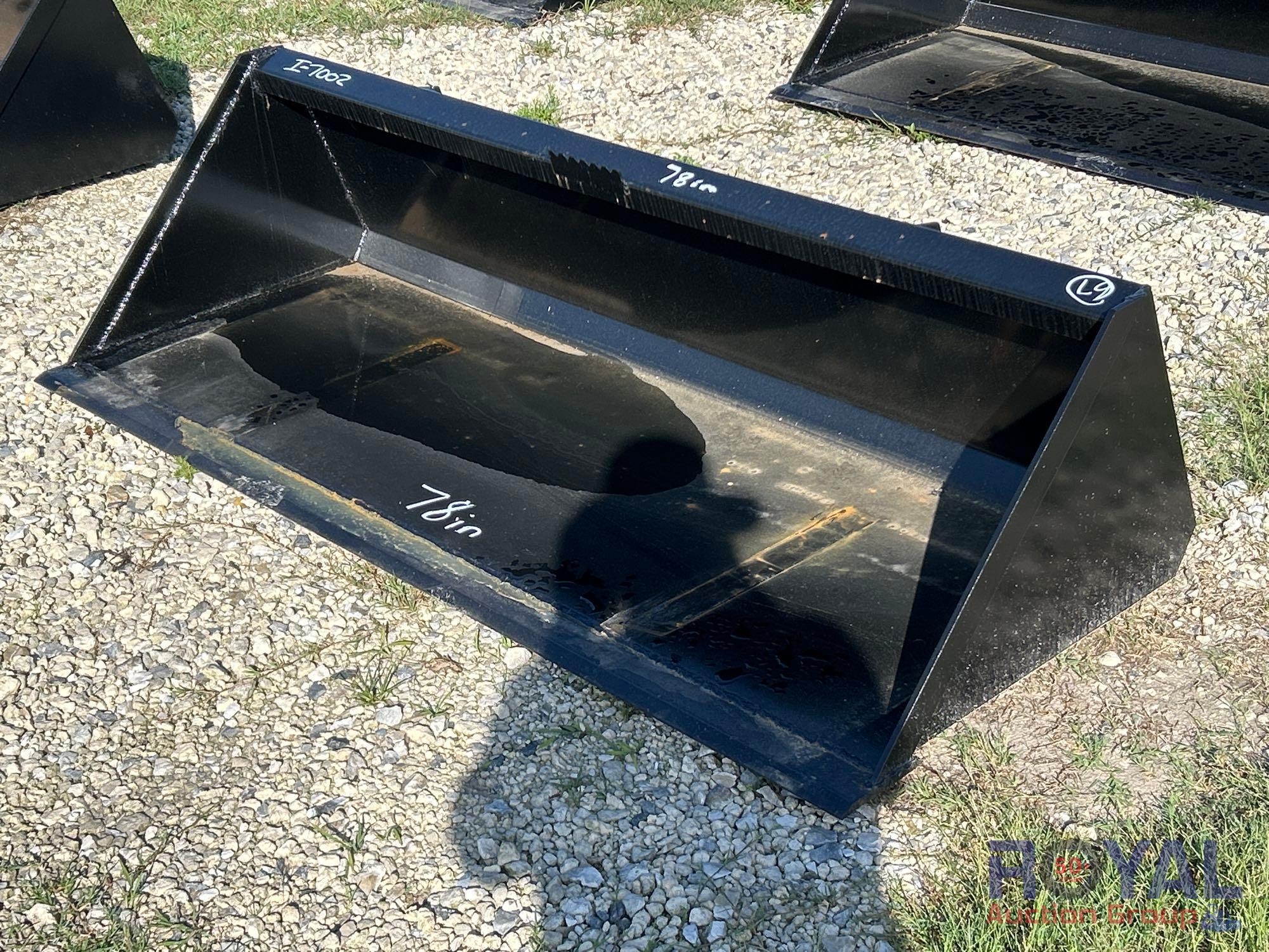 2025 Swict 78in Bucket Skid Steer Attachment (A49346)