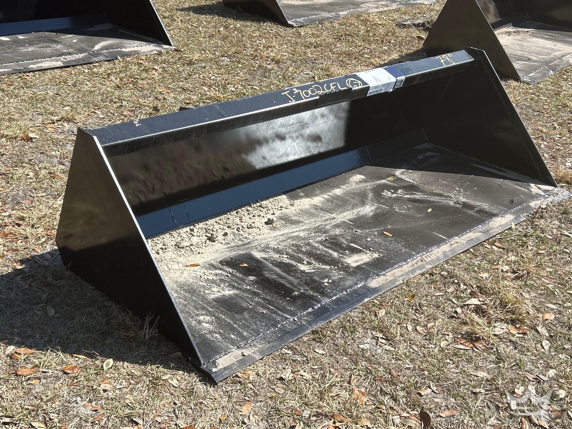 2025 Swict 78in Bucket Skid Steer Attachment (A61572)