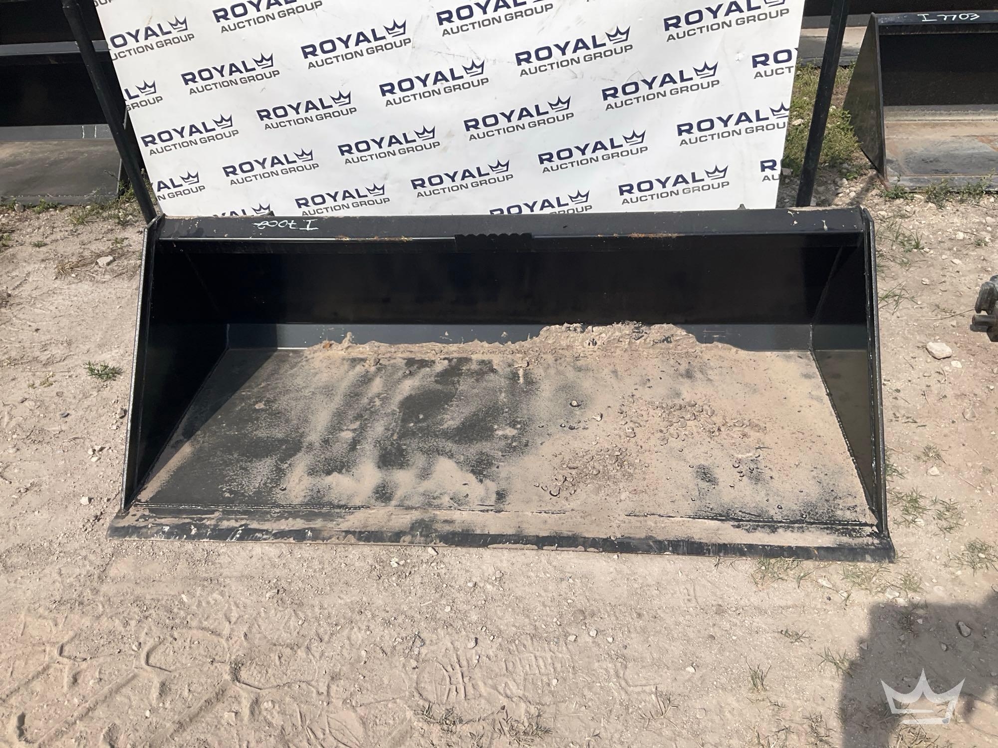 Swict 66in Bucket Skid Steer Attachment (A64553)