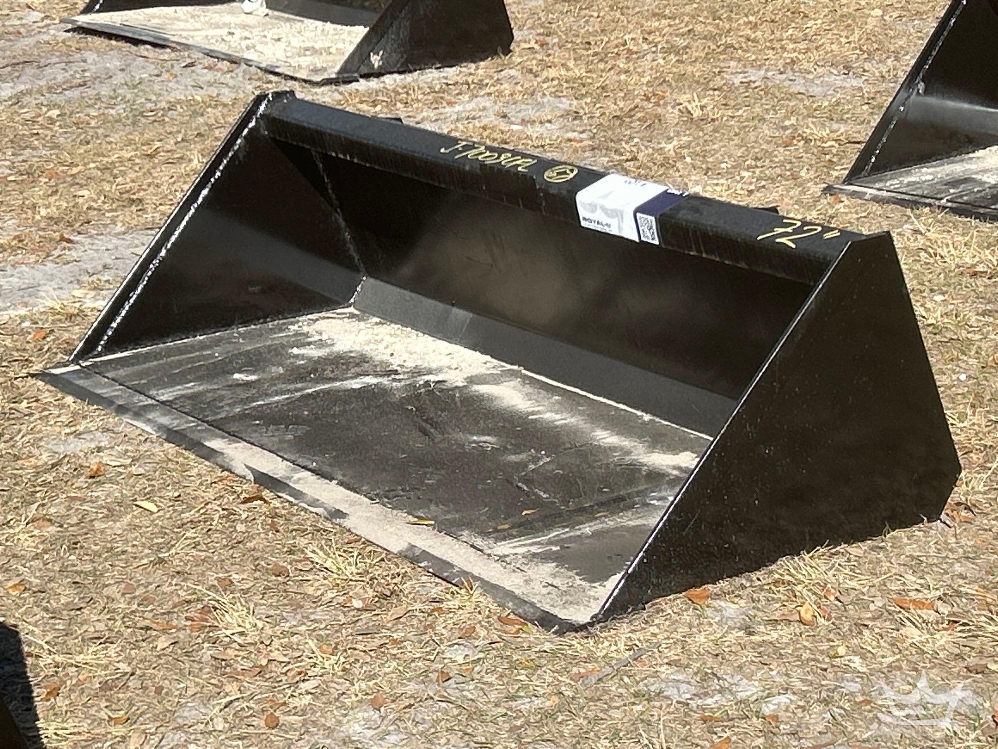 2025 Swict 72in Bucket Skid Steer Attachment (A61572)