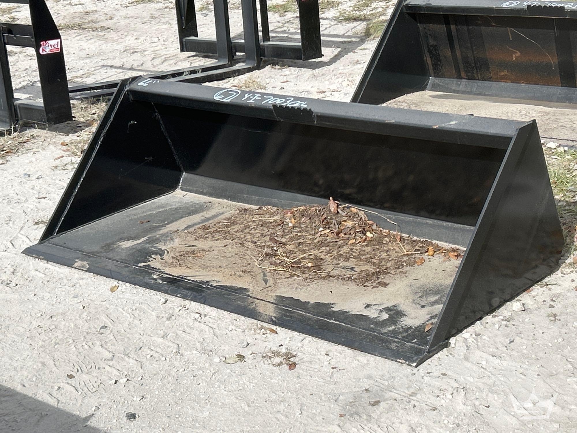 Swict 66in Bucket Skid Steer Attachment (A64553)