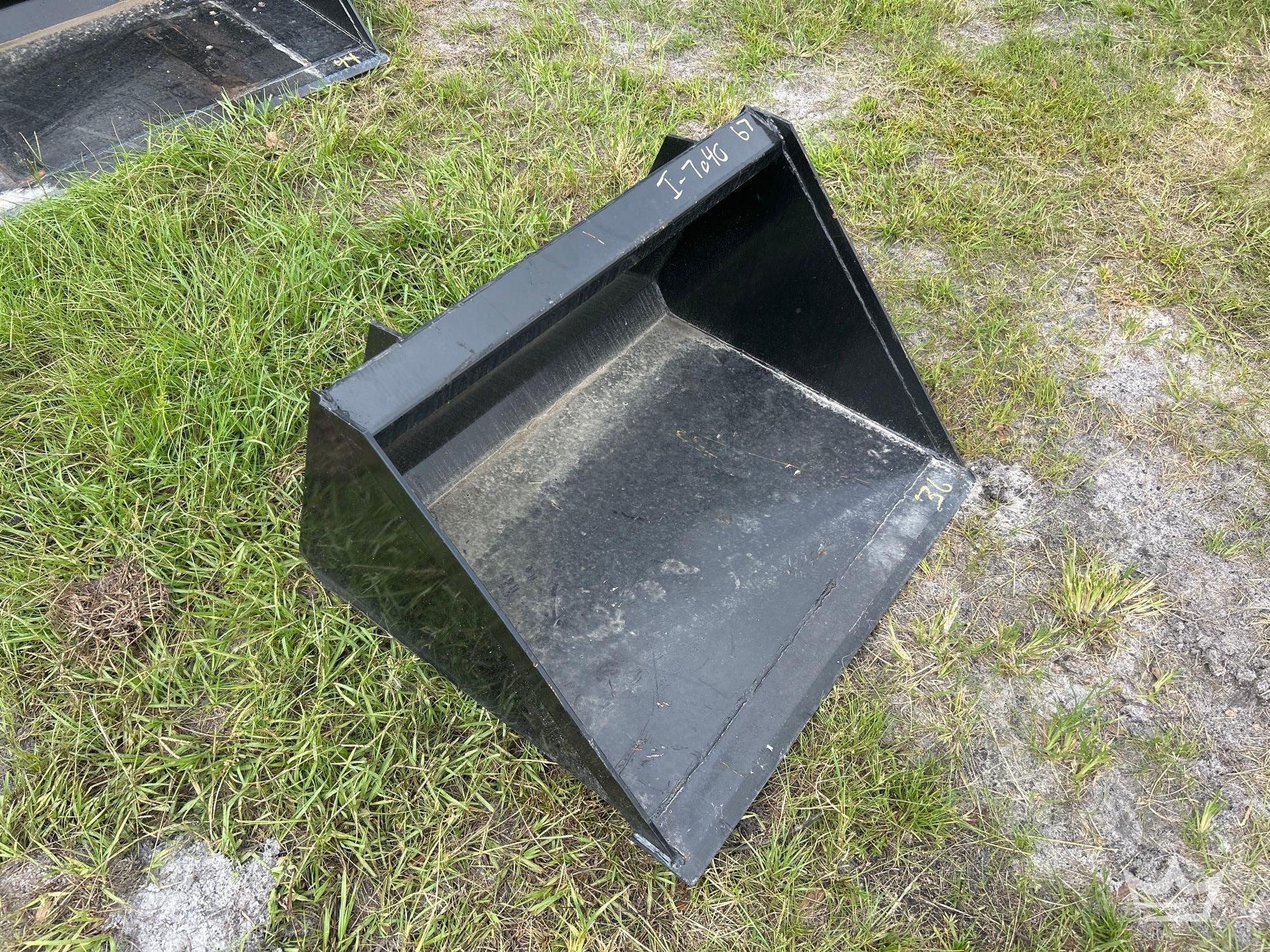 2025 JMR 36in Bucket Mini Skid Steer Attachment (A59228)