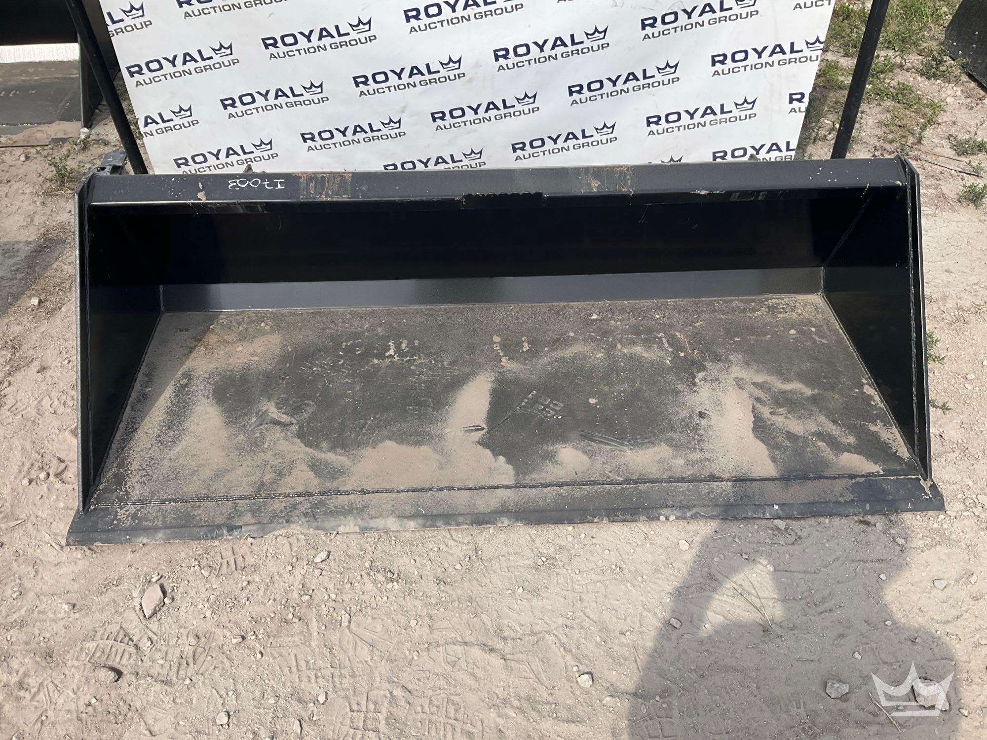 Swict 72in Bucket Skid Steer Attachment (A64553)