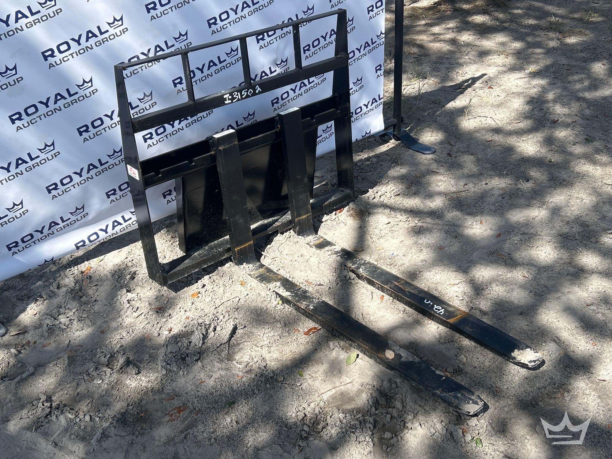 2025 Kivel 42in Forks and Frame Mini Skid Steer Attachment (A59228)