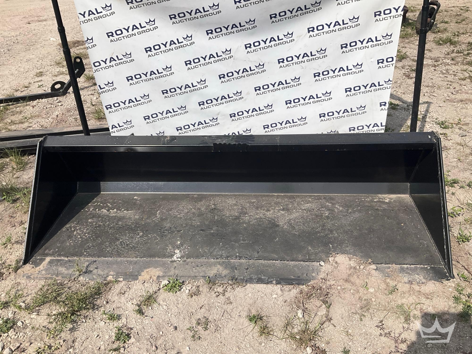 Swict 84in Bucket Skid Steer Attachment (A64553)