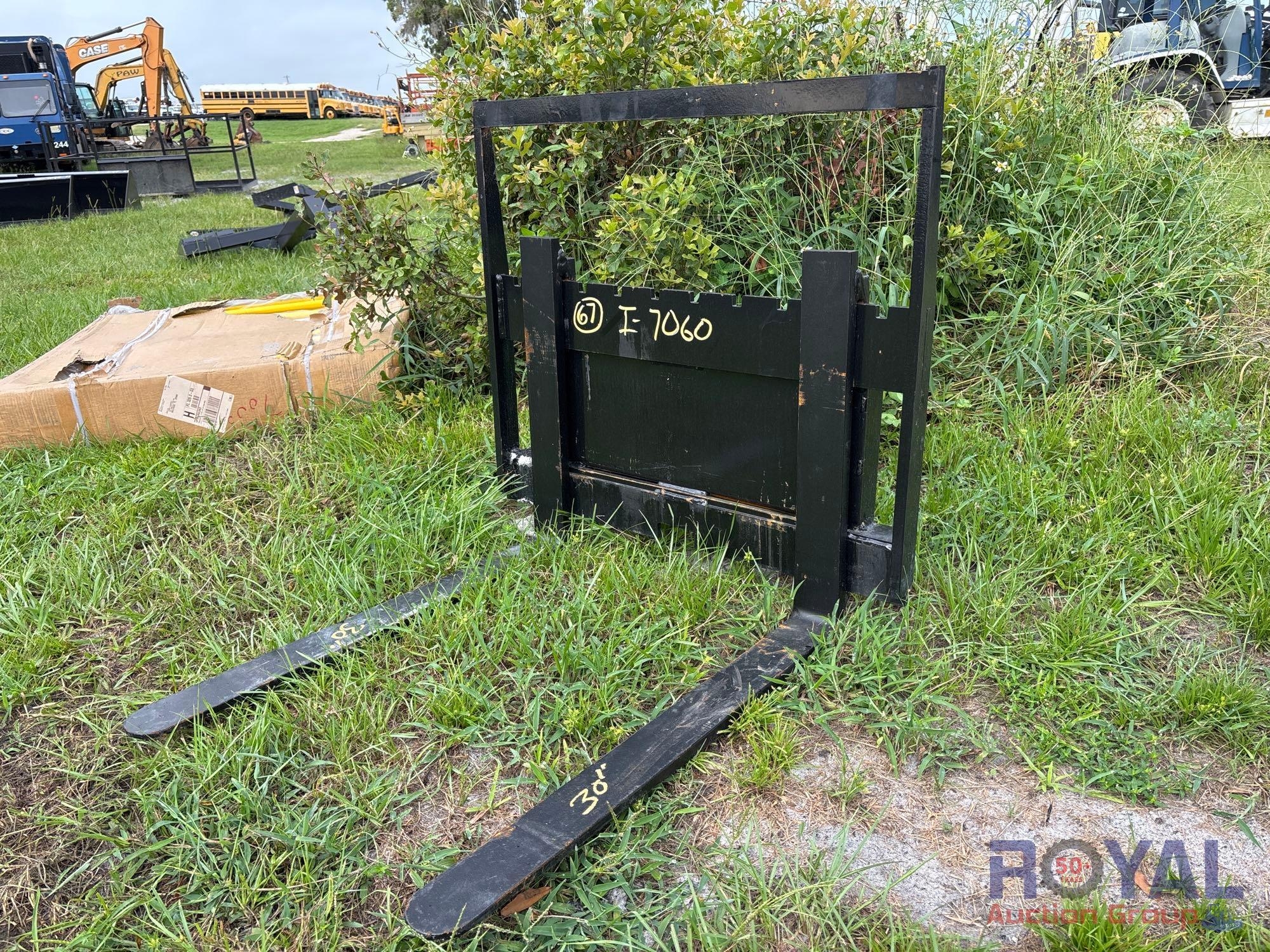 30in Forks and Frame Mini Skid Steer Attachment (A55851)