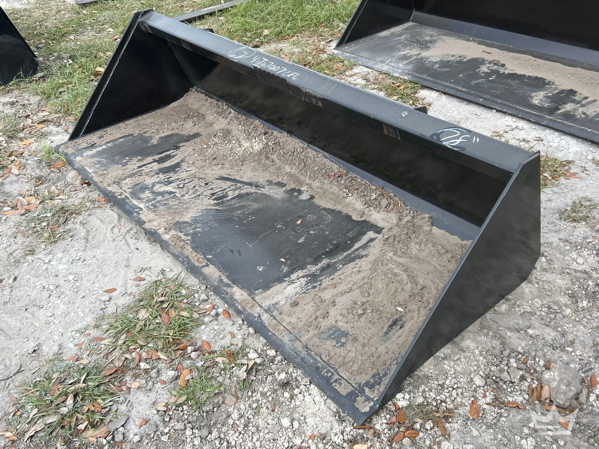 Swict 78in Bucket Skid Steer Attachment (A64553)