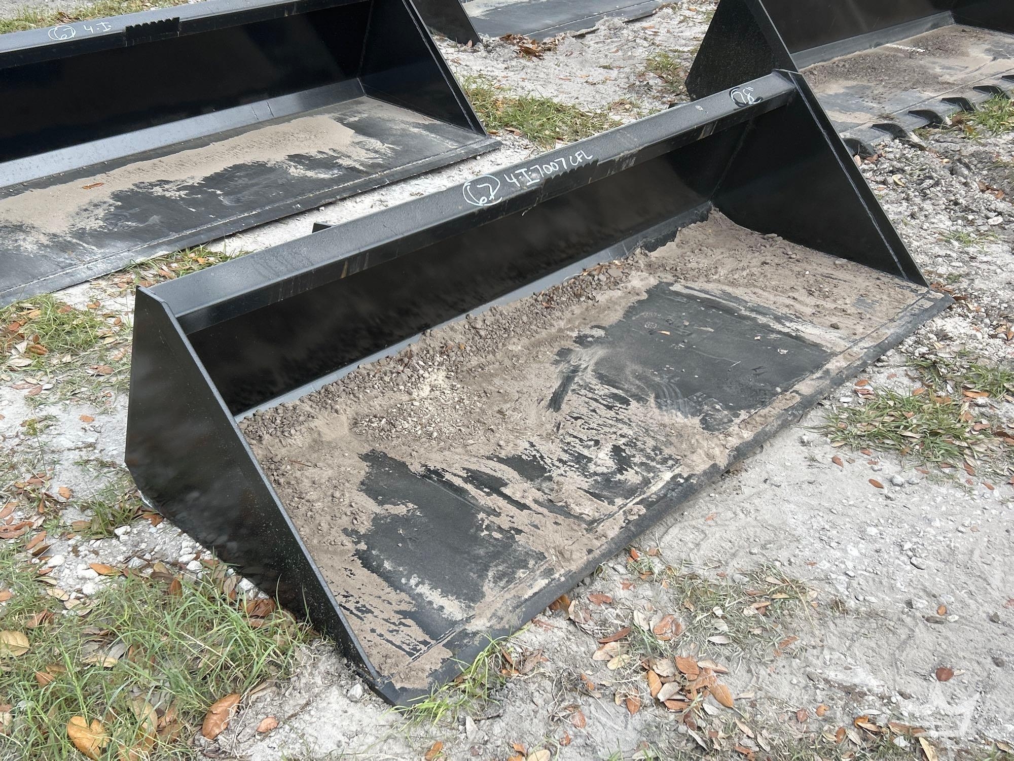 Swict 78in Bucket Skid Steer Attachment (A64553)