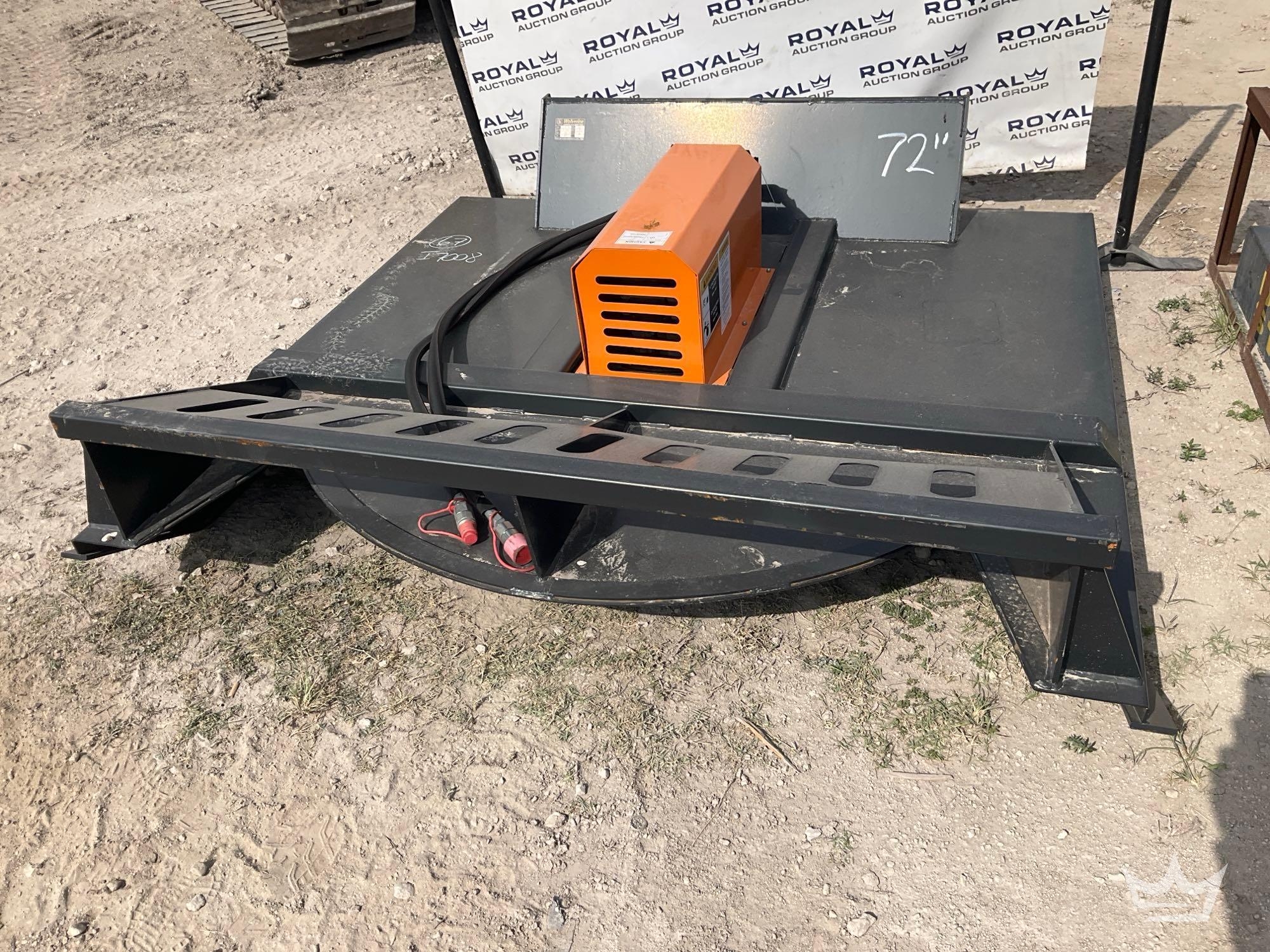 2025 Wolverine BC-13-72W 72in Brush Cutter Skid Steer Attachment (A64553)