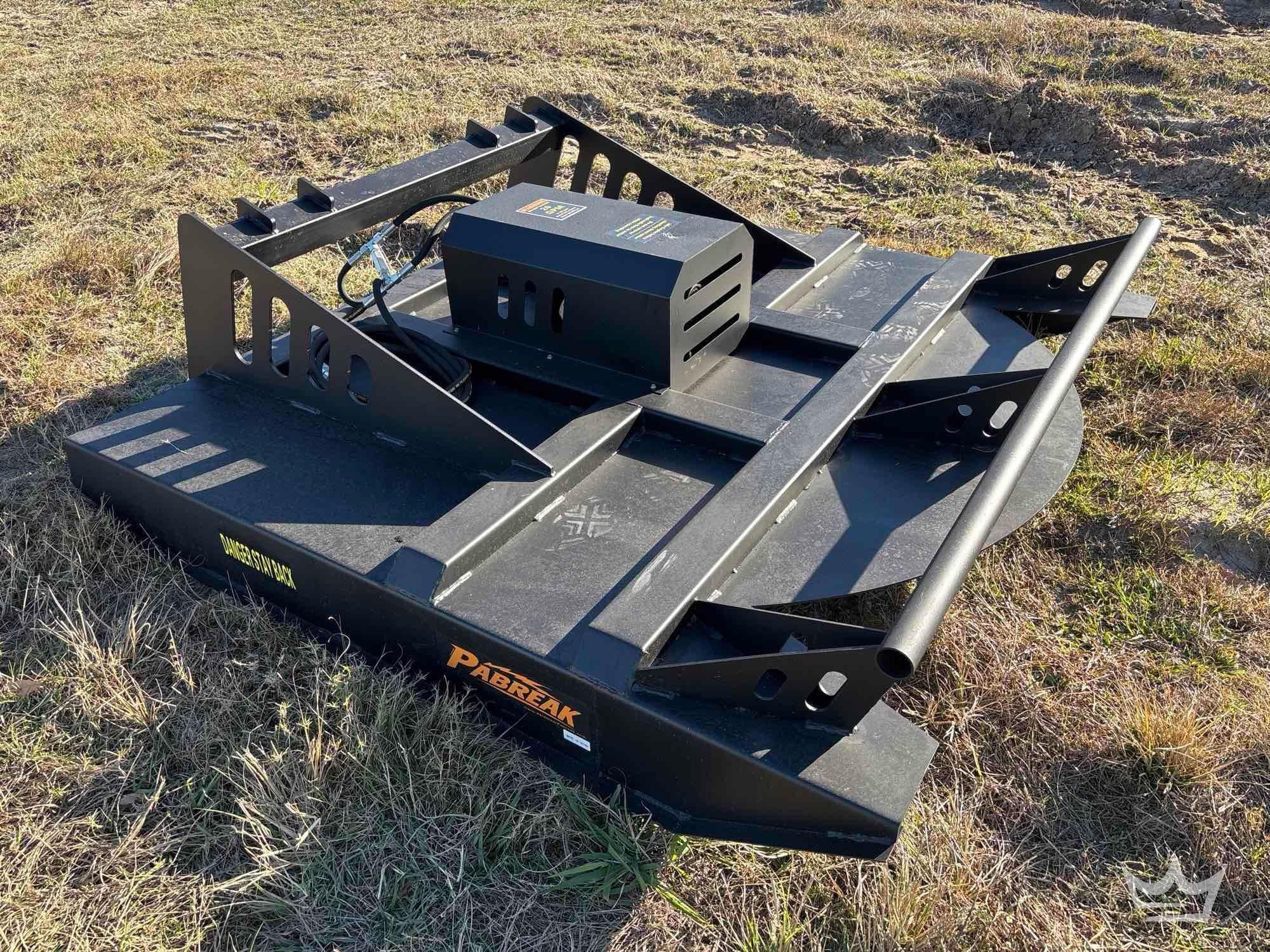 2025 Pabreak Hydraulic Brush Cutter Skid Steer Attachment (A61567)