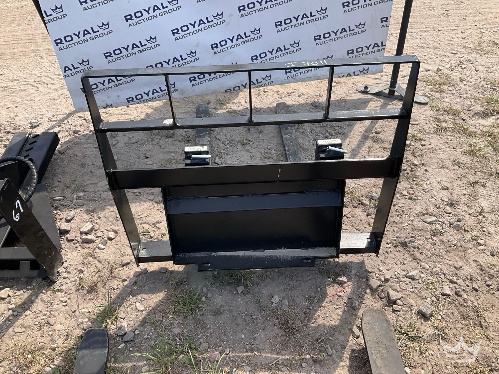 Kivel 42in Forks and Frame Mini Skid Steer Attachment (A64553)