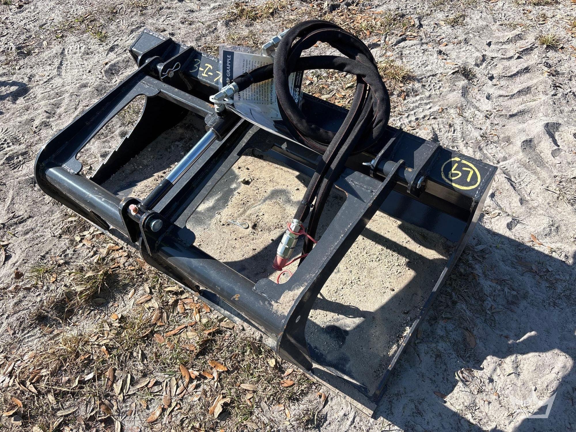 2025 Wolverine MSG-11-44W 44in Stump Grapple Mini Skid Steer Attachment (A61572)