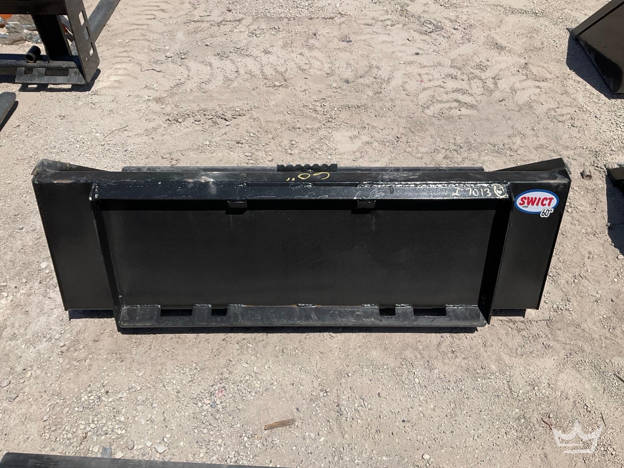 2025 Swict 60in Bucket Skid Steer Attachment (A66734)