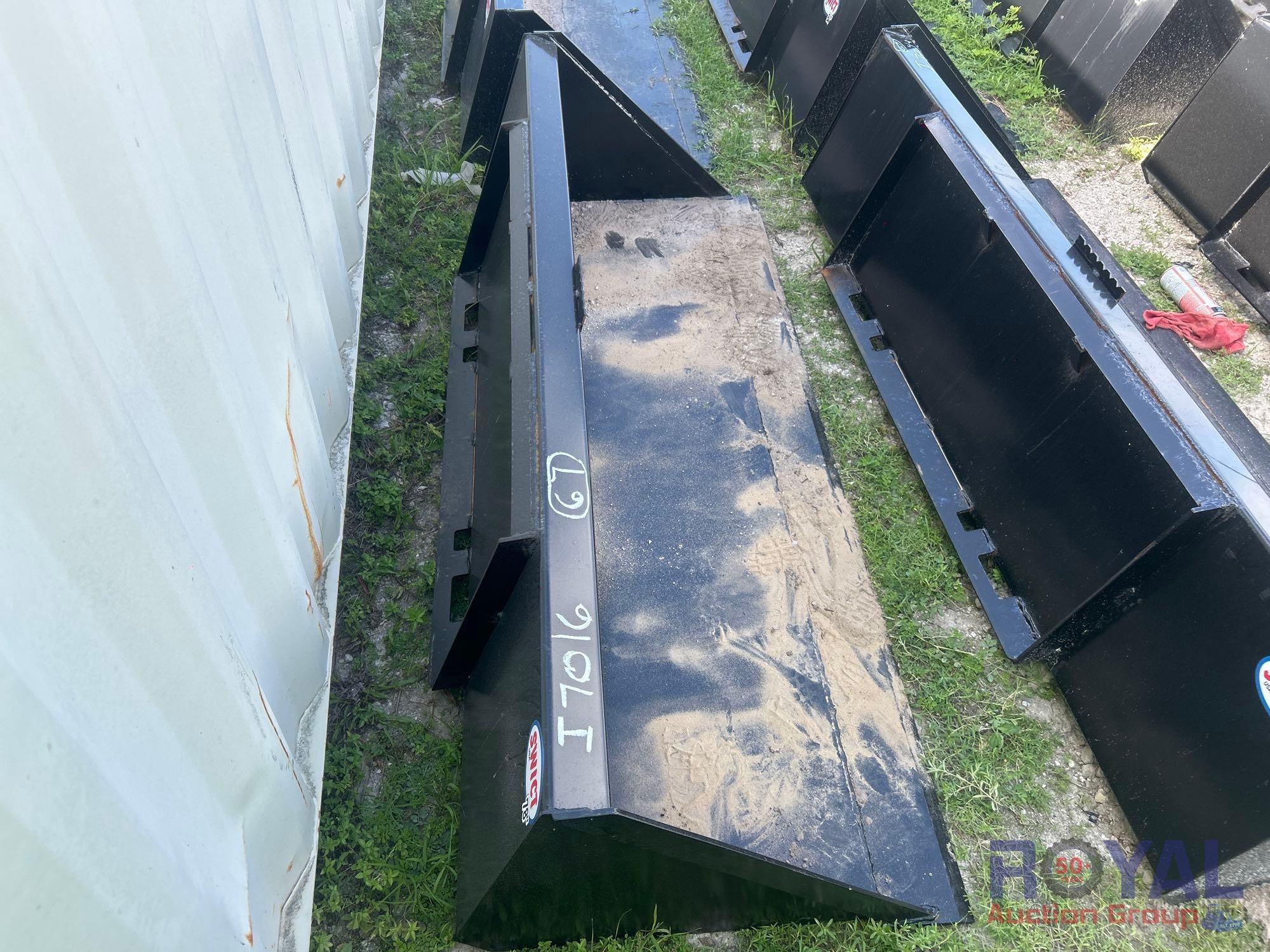 2025 Swict 78in Bucket Skid Steer Attachment (A50322)