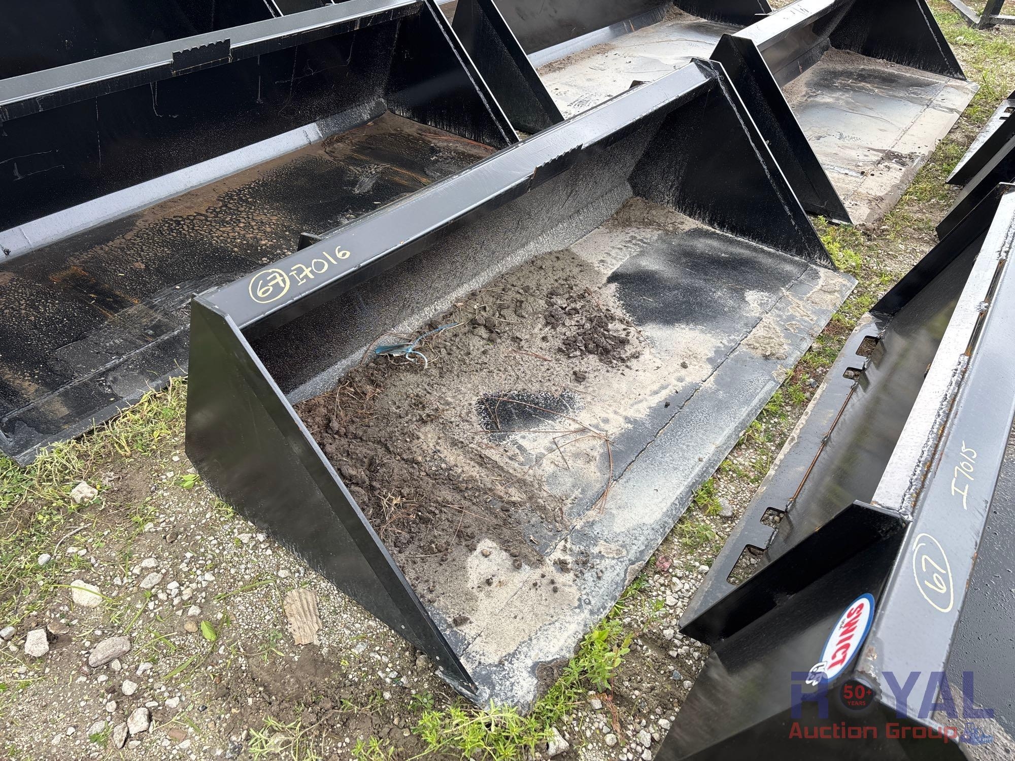 2025 Swict 66in Bucket Skid Steer Attachment (A55787)