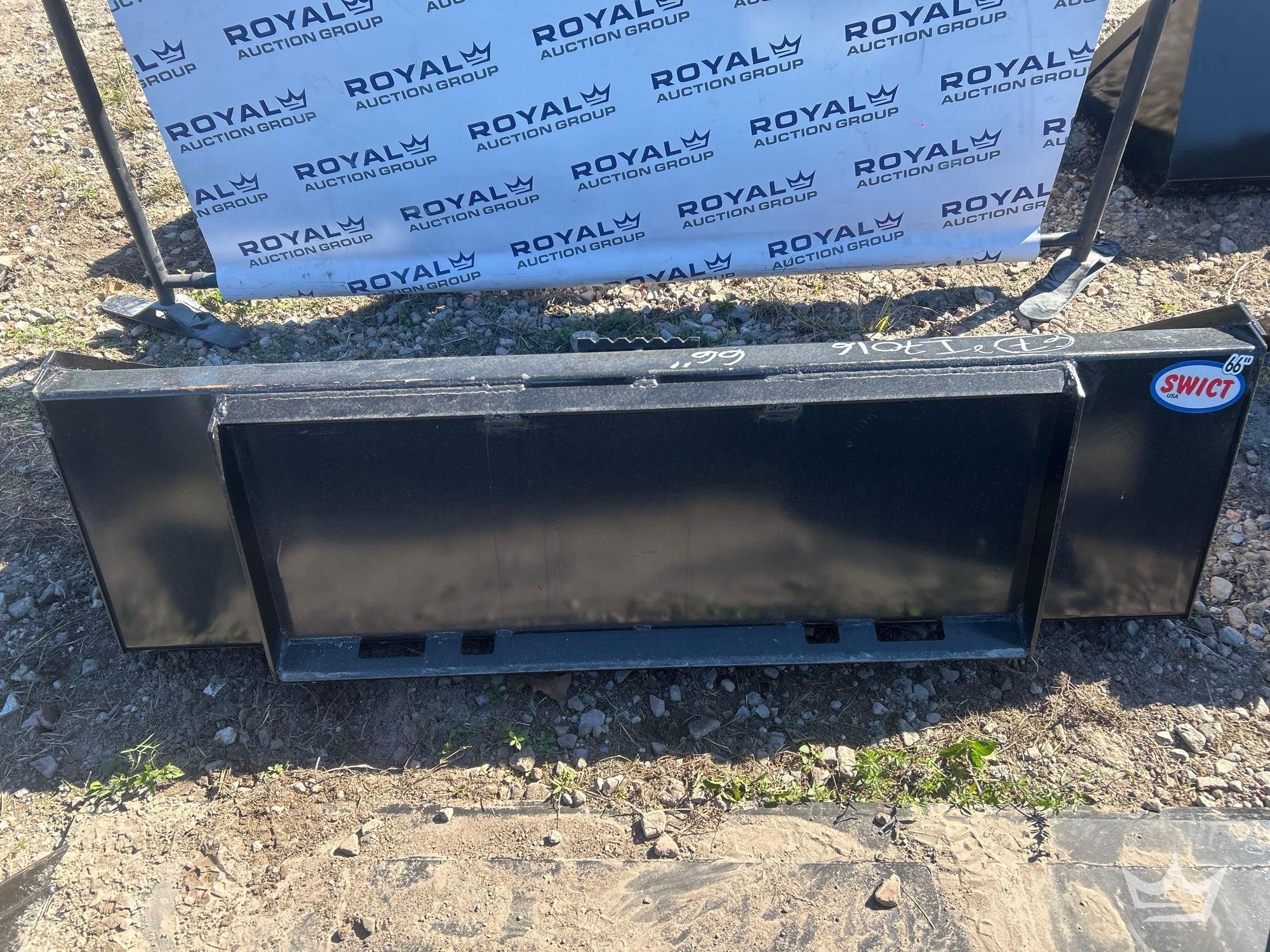 2025 Swict 66in. Bucket Skid Steer Attachment (A61567)